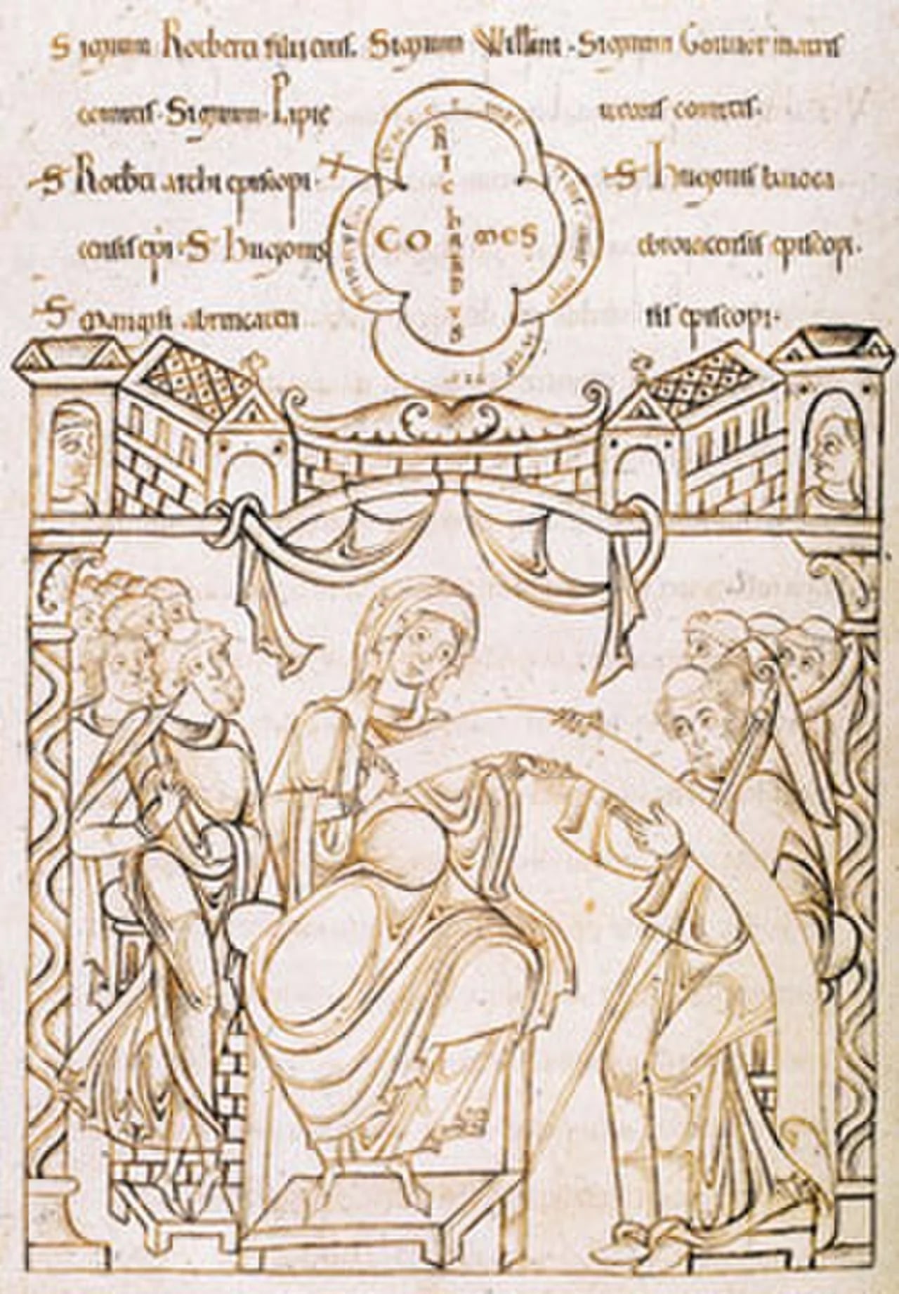 Porträt von Gunnora (950–1031) – Gedenkseite