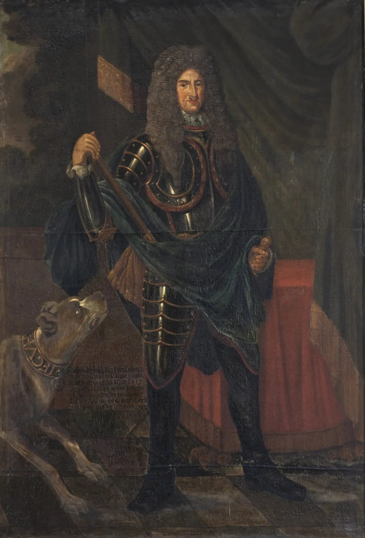 Porträt von Johann Friedrich I von Hohenlohe-Oehringen (1617–1702) – Gedenkseite