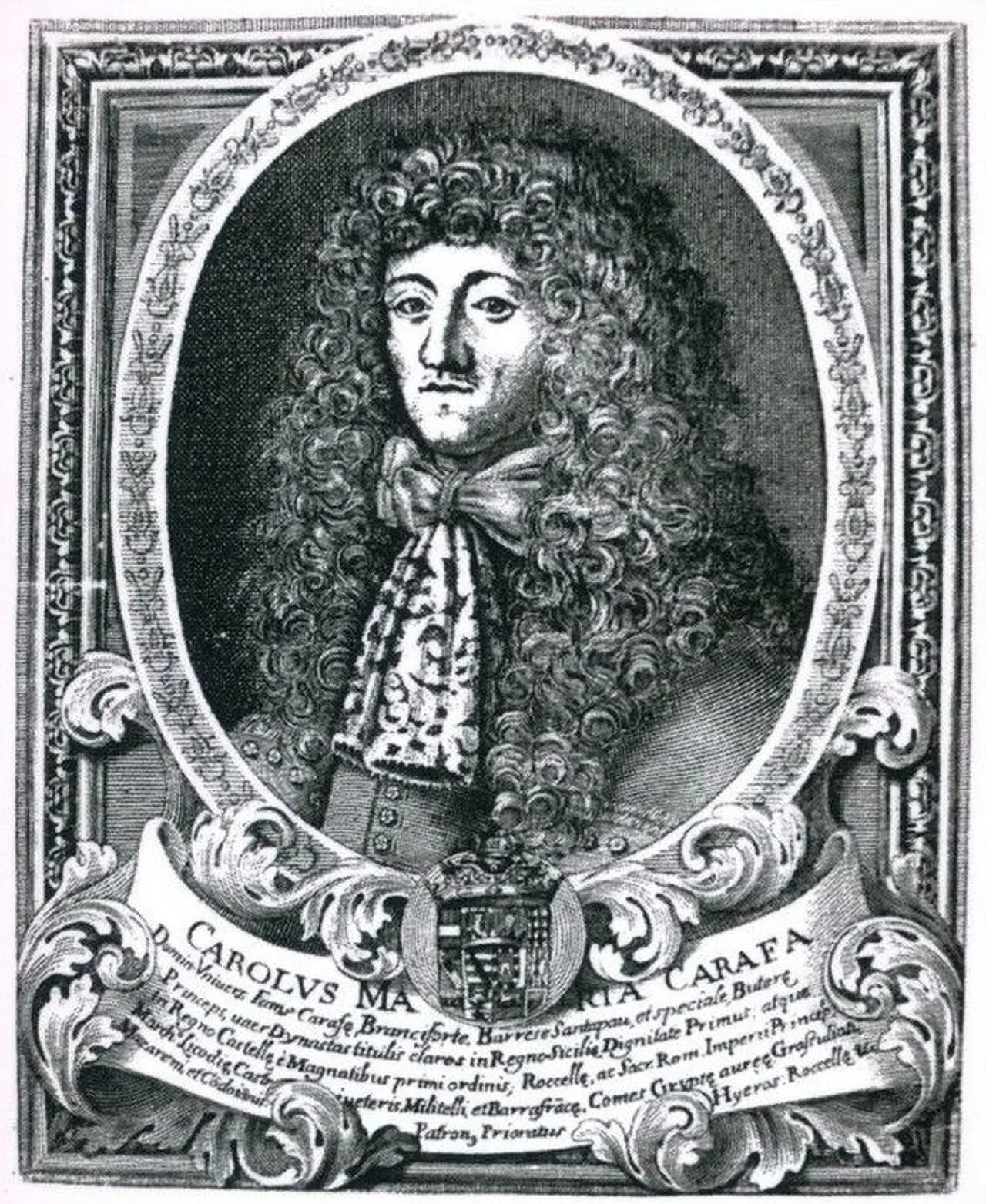 Portrait of Carlo Maria Carafa (1651–1695) – memorial page