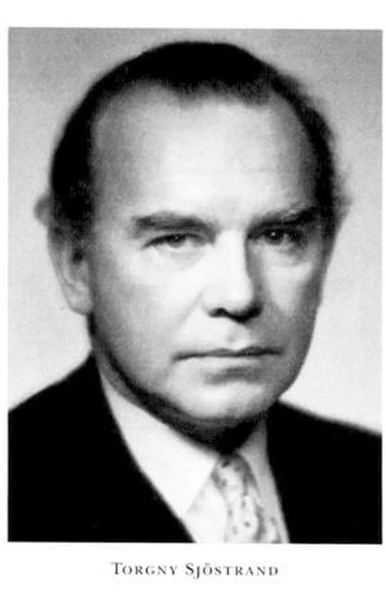 Porträt von Torgny Sjöstrand (1907–1987) – Gedenkseite