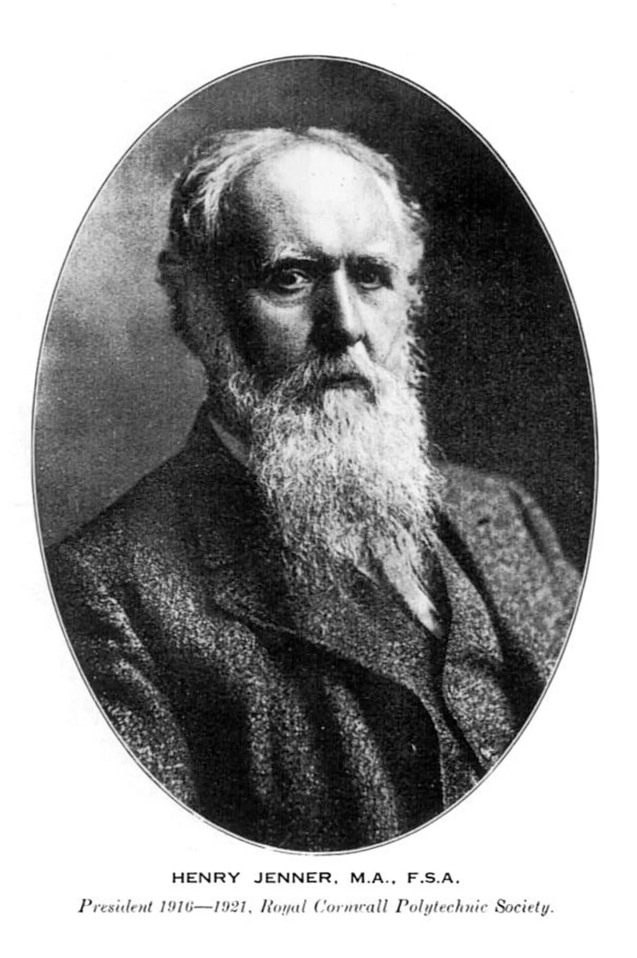 Porträt von Henry Jenner (1848–1934) – Gedenkseite