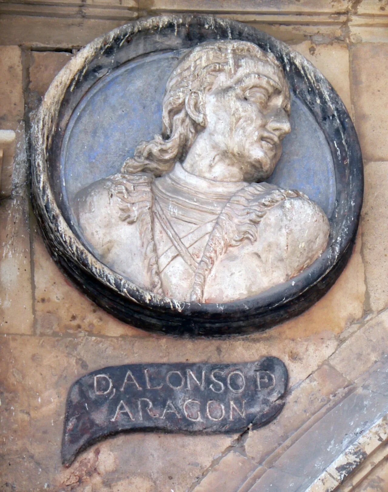 Porträt von Alonso de Aragón (1470–1520) – Gedenkseite