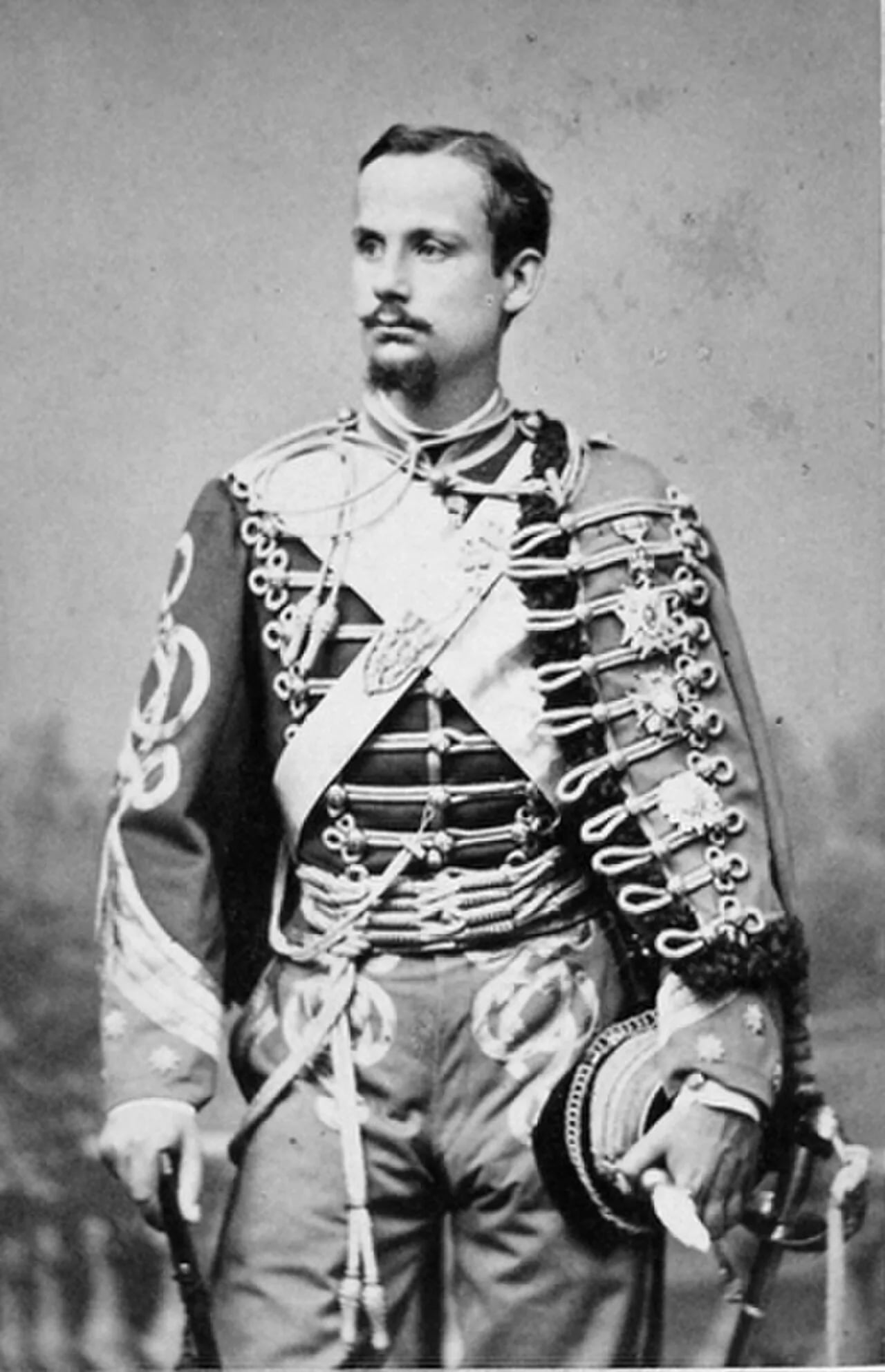 Porträt von Prince Gaetan, Count of Girgenti (1846–1871) – Gedenkseite
