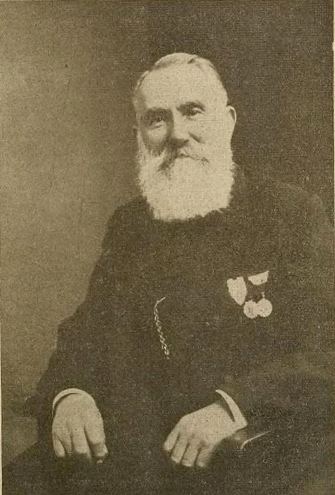 Porträt von Piotr Nowicki (1851–1939) – Gedenkseite