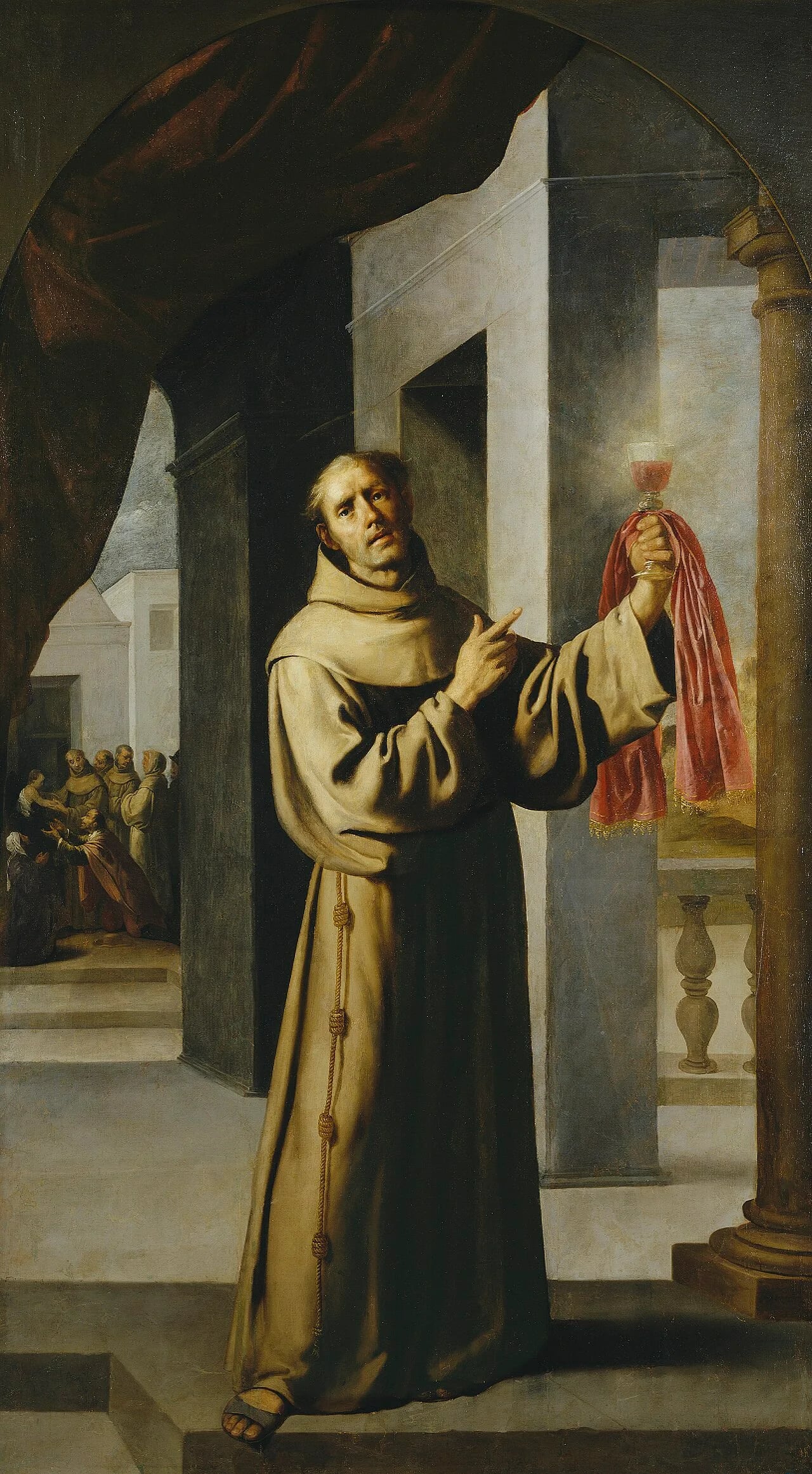 Porträt von Giacomo della Marca (1393–1476) – Gedenkseite