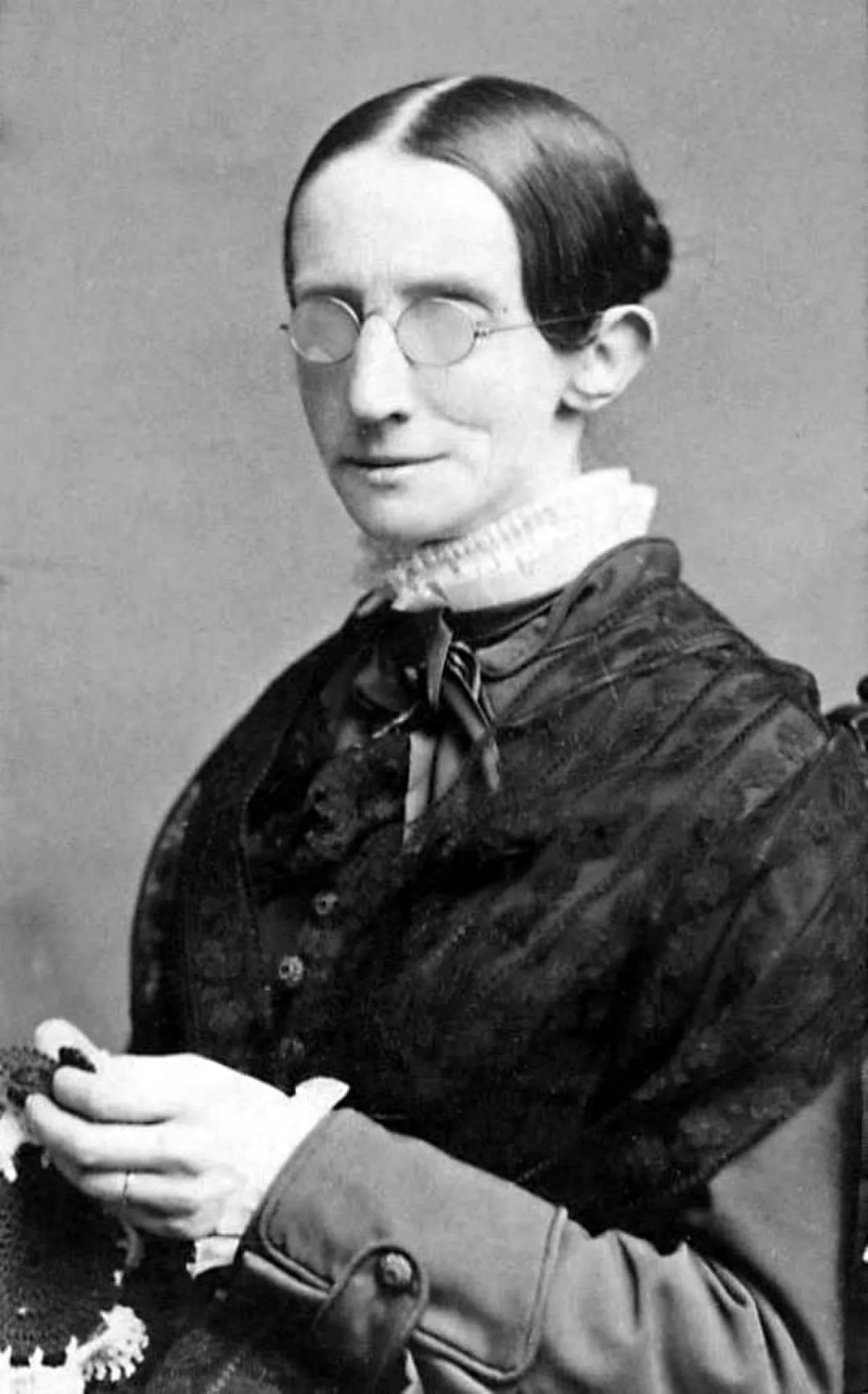 Porträt von Laura Bridgman (1829–1889) – Gedenkseite