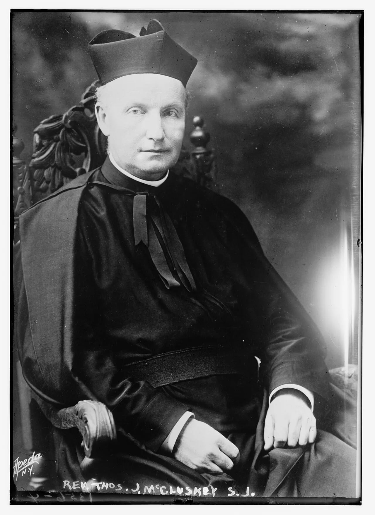 Porträt von Thomas J. McCluskey (1857–1937) – Gedenkseite