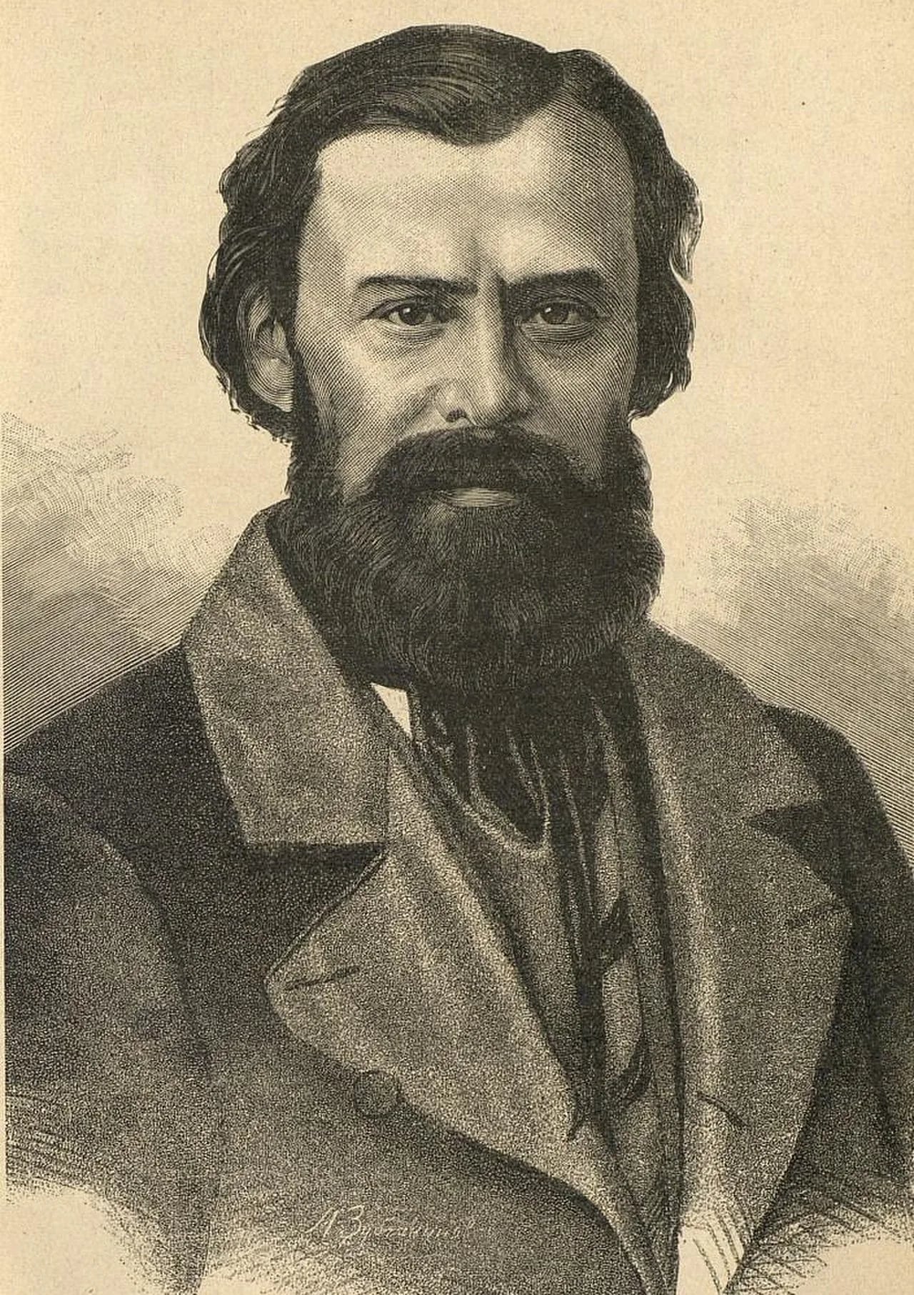 Portrait of Lew Alexandrowitsch Mei (1822–1862) – memorial page