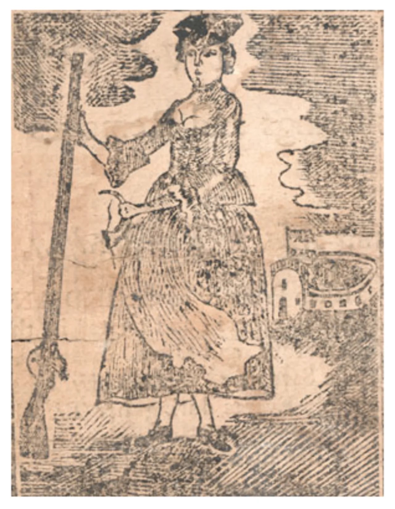 Porträt von Mary Rowlandson (1635–1711) – Gedenkseite