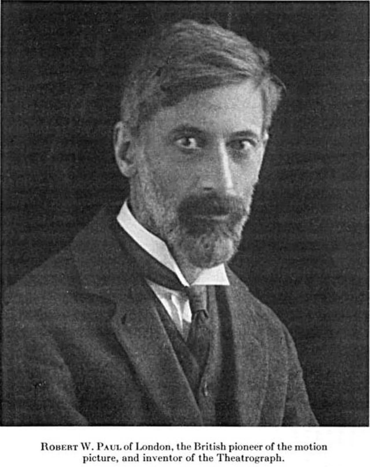 Portrait of Robert William Paul (1869–1943) – memorial page