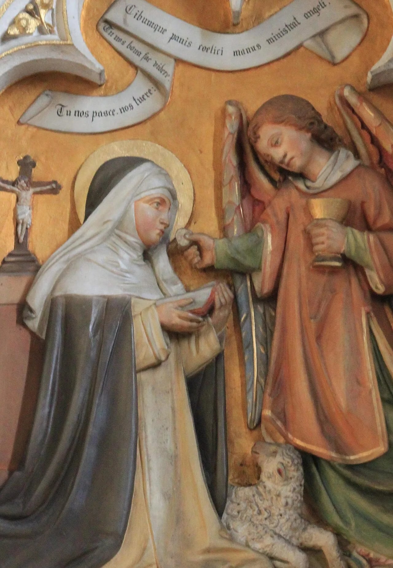 Porträt von Agnes von Montepulciano (1268–1317) – Gedenkseite