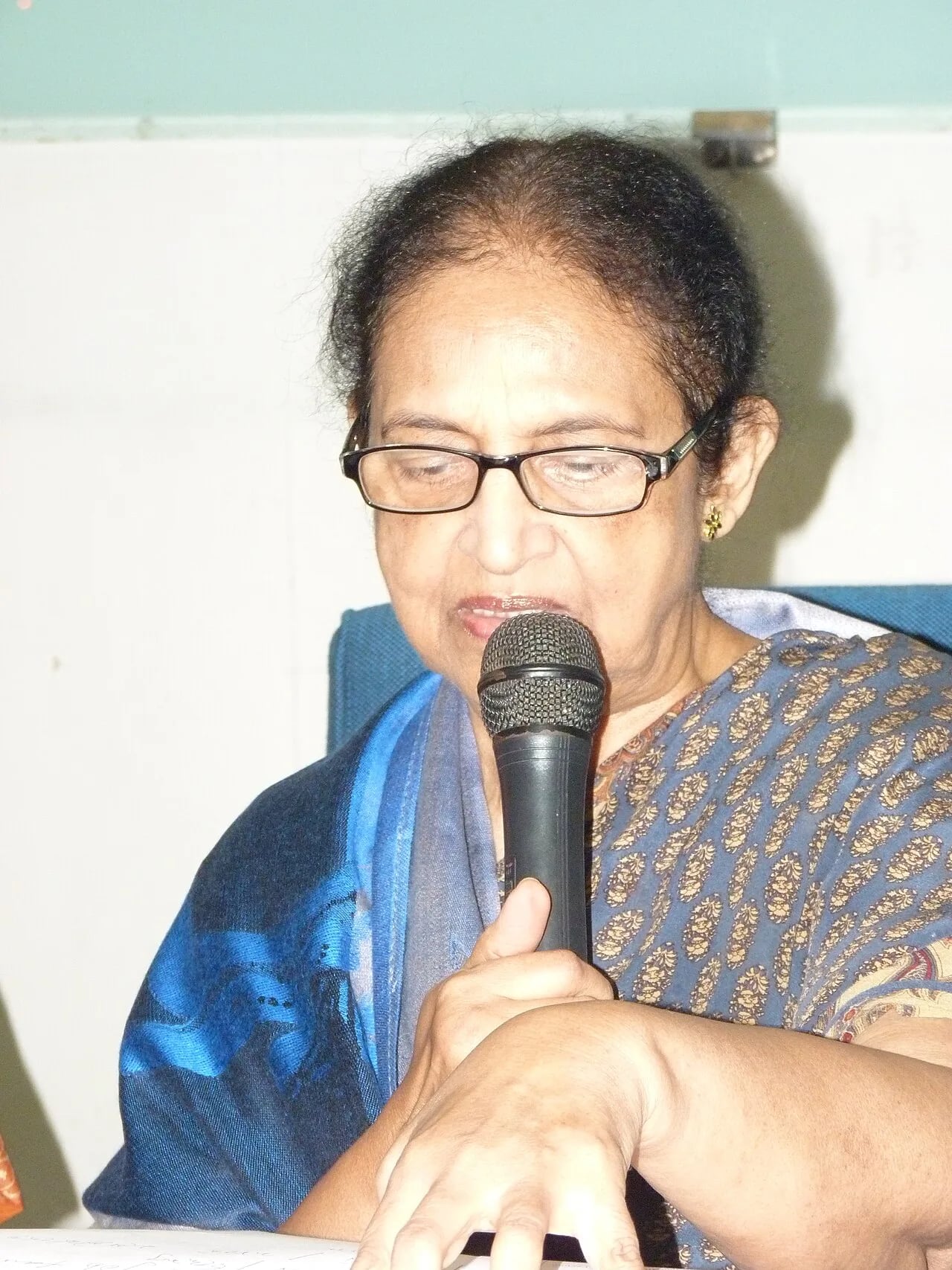 Portrait of Najma Chowdhury (1942–2021) – memorial page