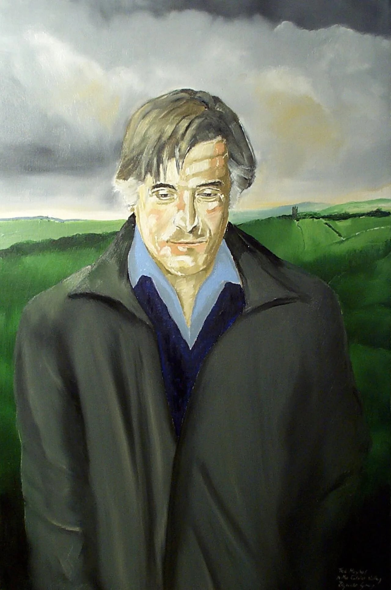 Portrait of Ted Hughes (1930–1998) – memorial page
