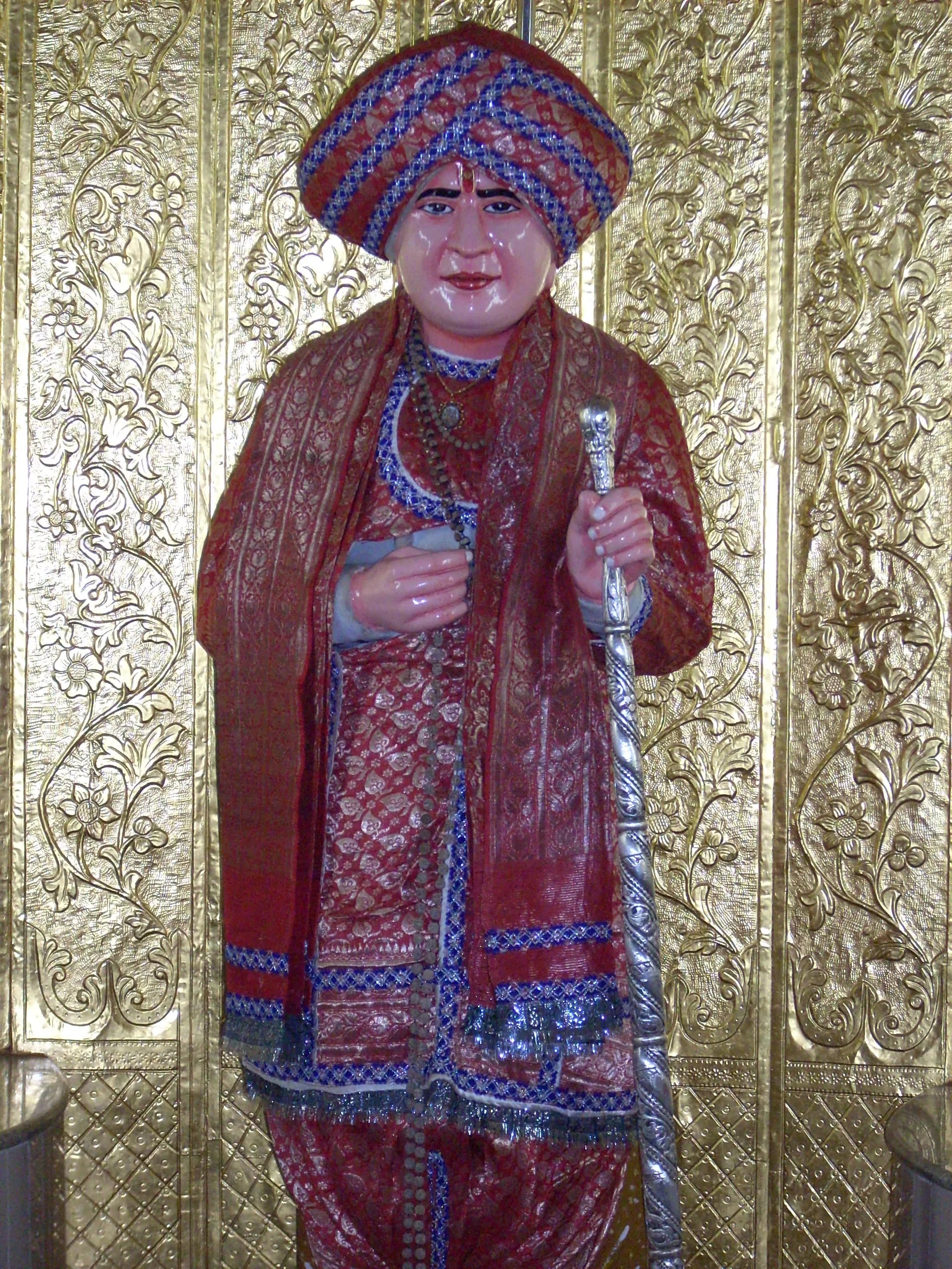 Porträt von Jalaram Bapa (1799–1881) – Gedenkseite