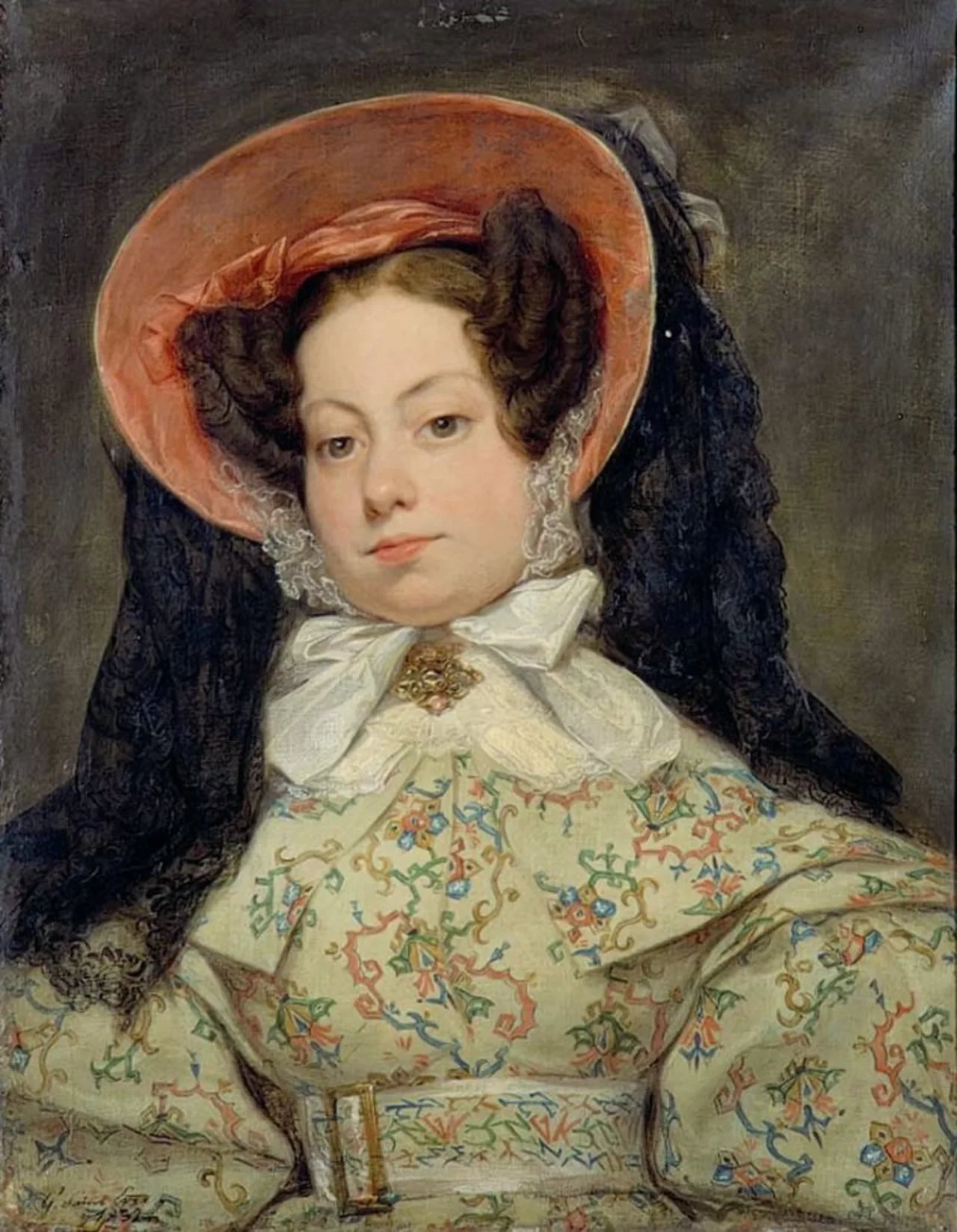 Portrait of Infanta Ana de Jesús María, Markgrafin zu Loulé (1806–1857) – memorial page