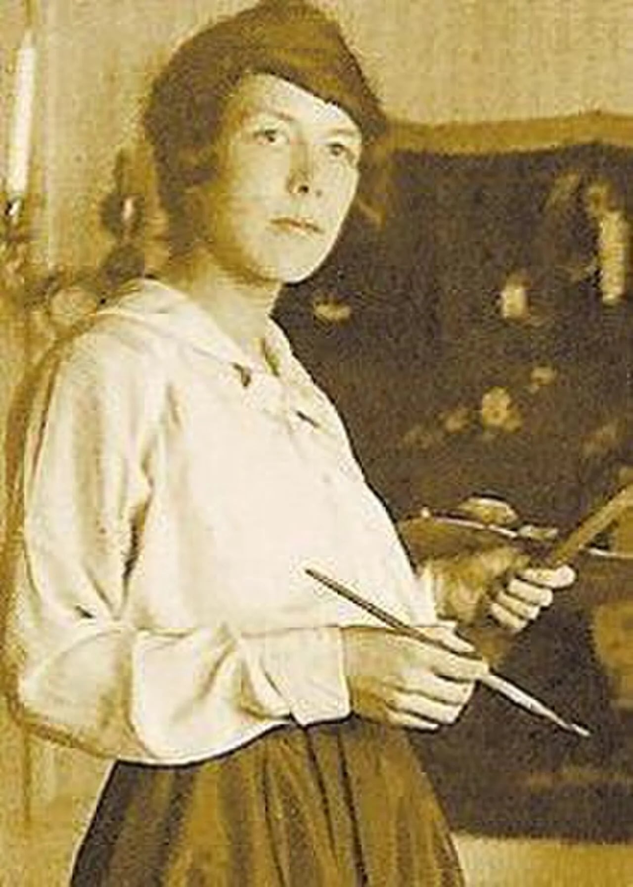 Porträt von Sigrid Hjertén (1885–1948) – Gedenkseite
