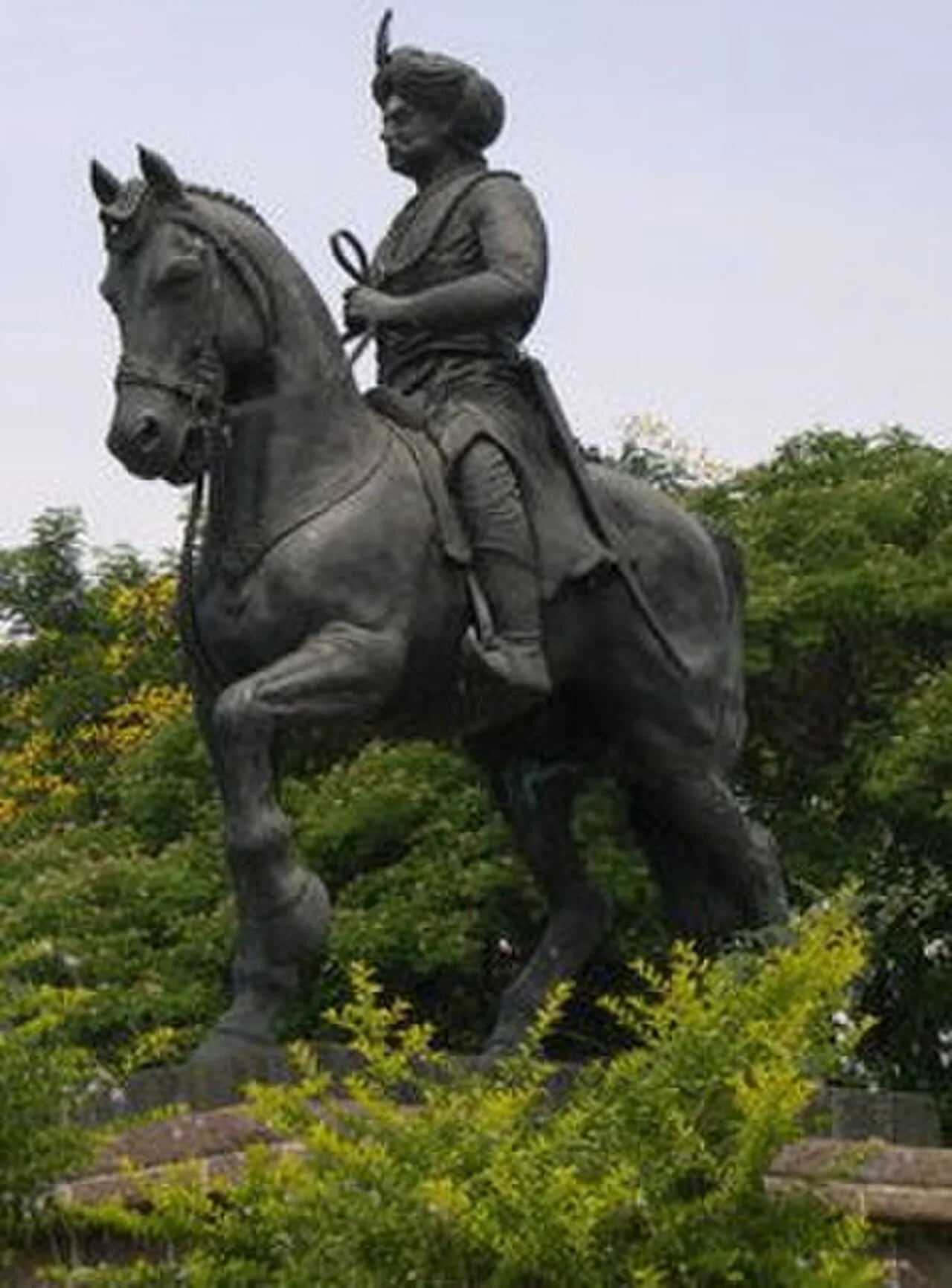 Porträt von Madakari Nayaka (1758–1779) – Gedenkseite