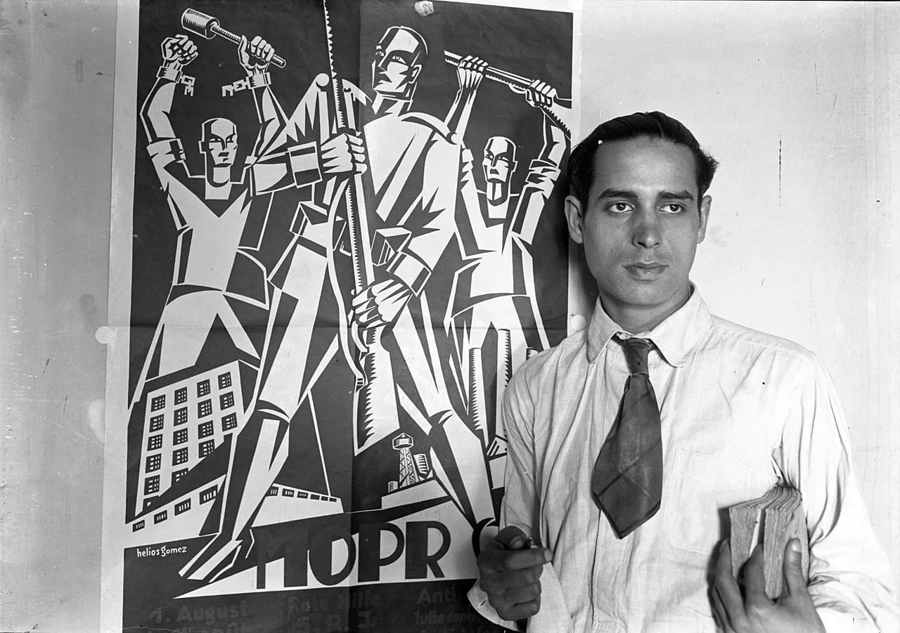 Portrait of Helios Gómez (1905–1956) – memorial page