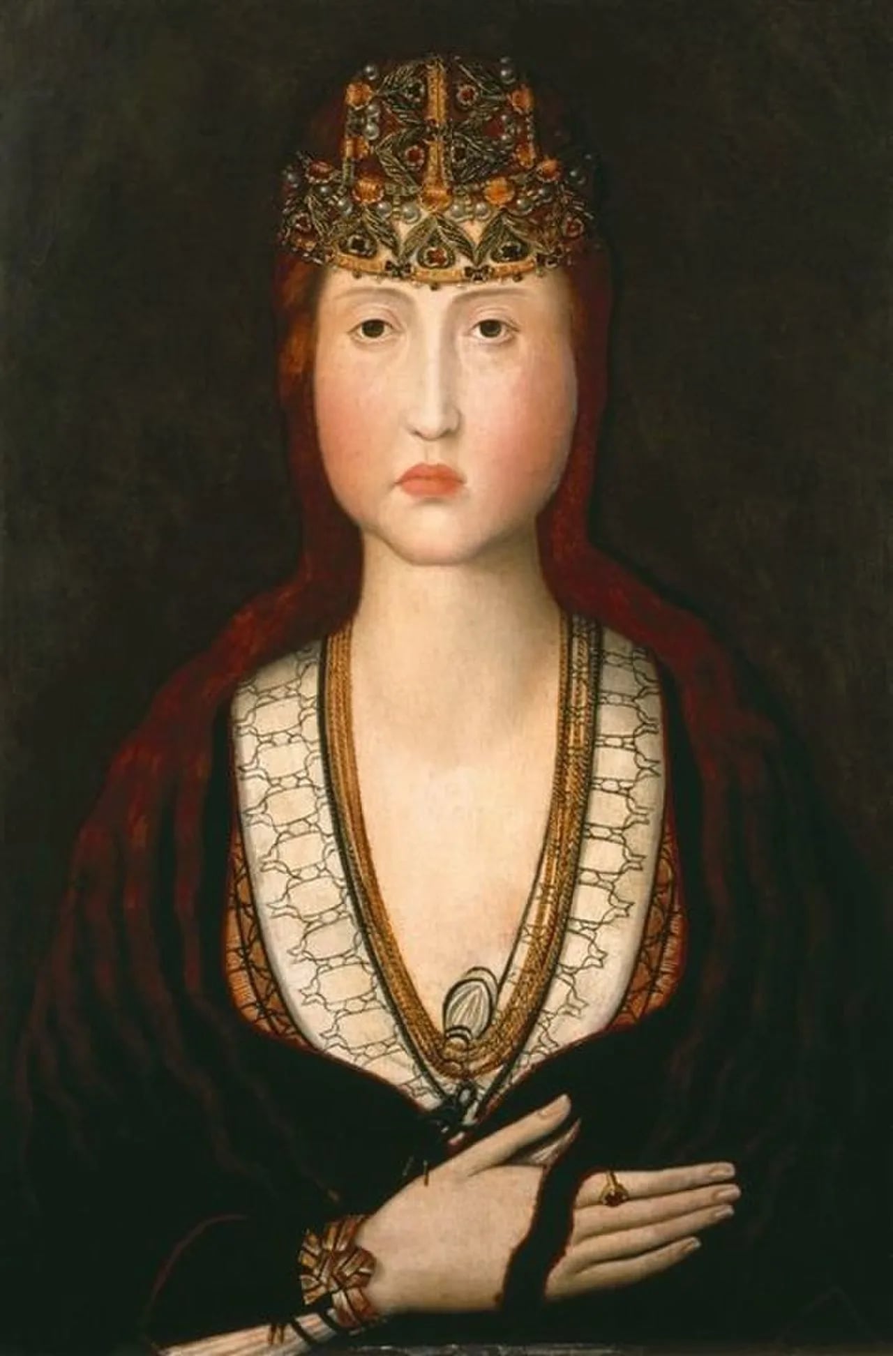 Porträt von Johanna von Portugal (1452–1490) – Gedenkseite