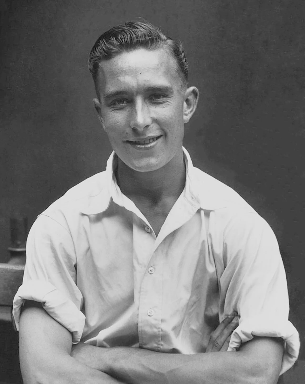 Portrait of Denis Compton (1918–1997) – memorial page
