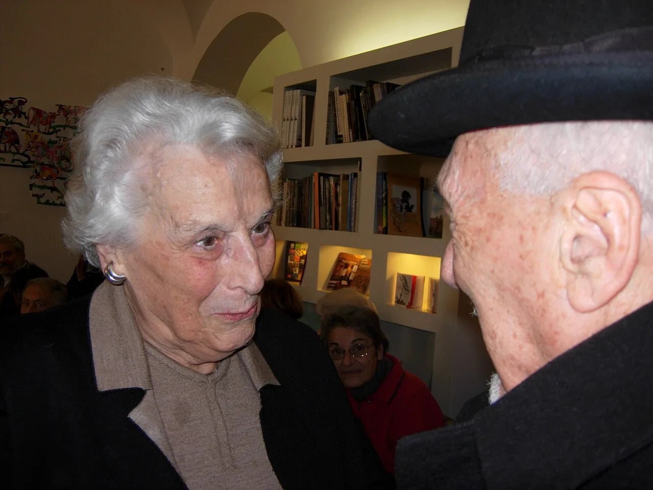 Porträt von Tullia Zevi (1919–2011) – Gedenkseite