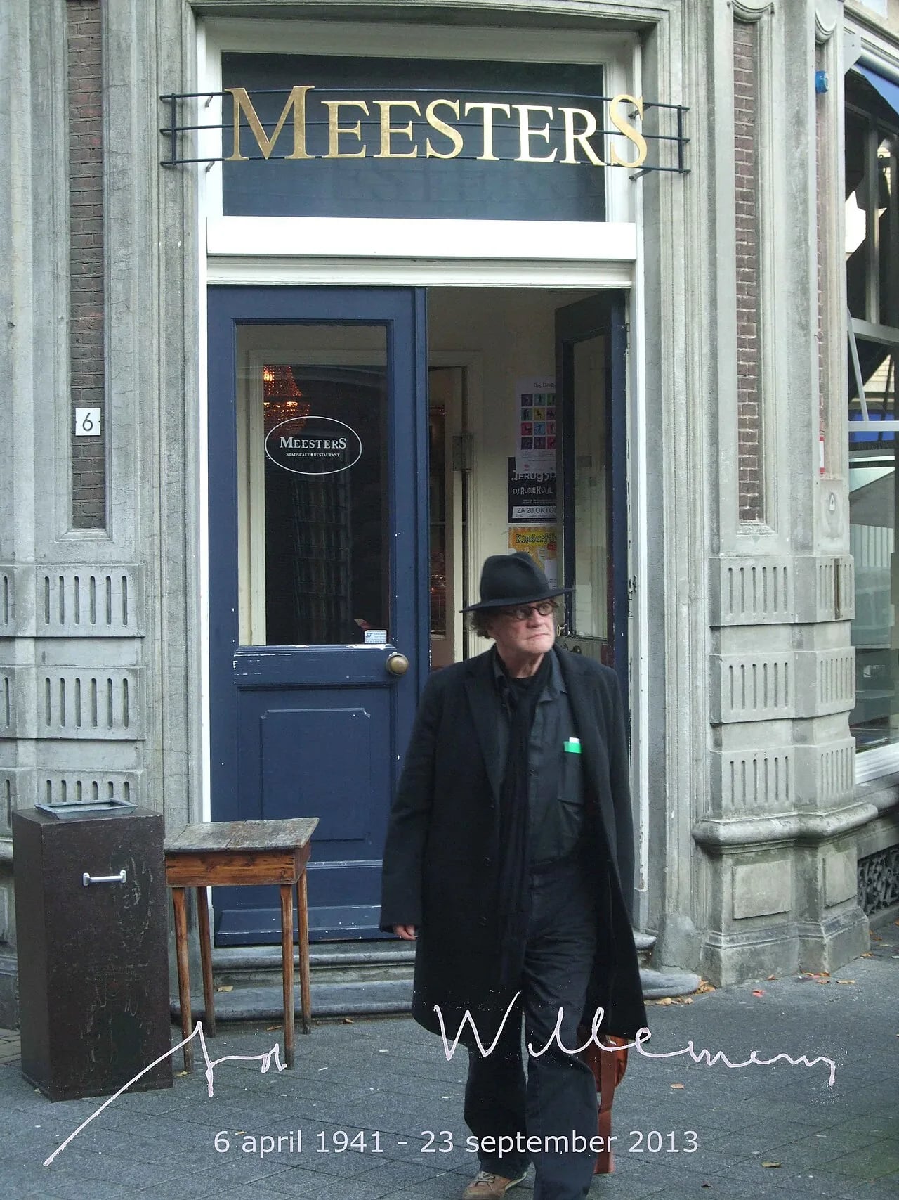 Portrait of Ad Willemen (1941–2013) – memorial page
