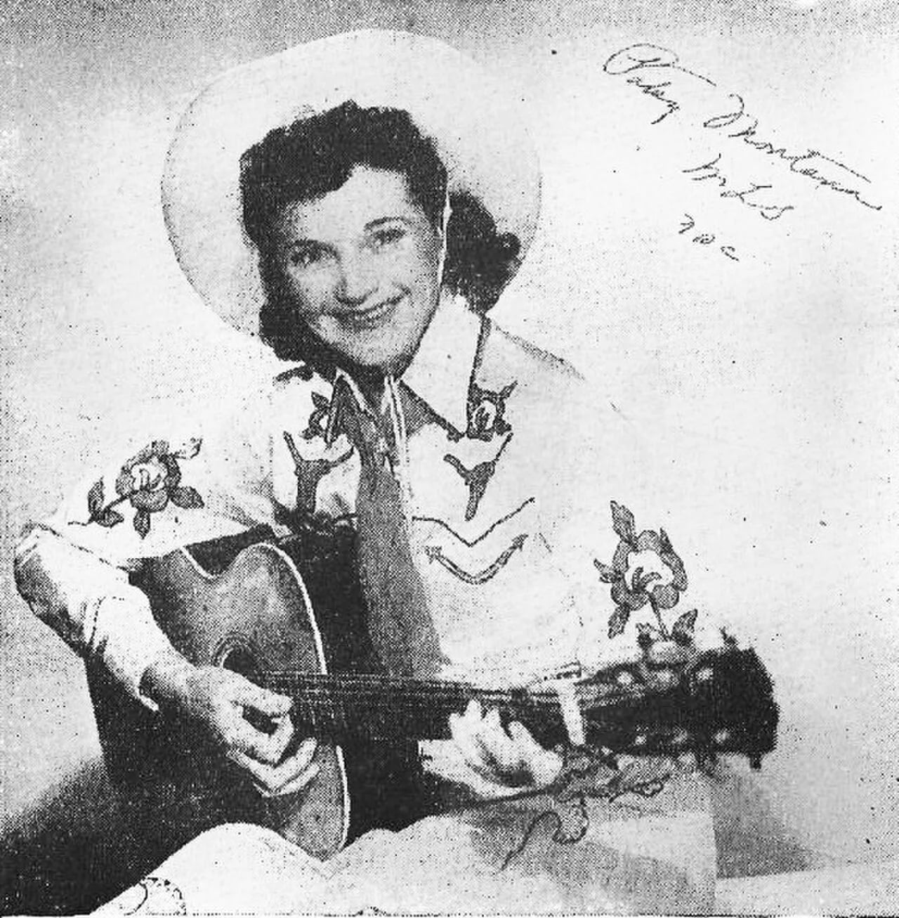 Portrait of Patsy Montana (1908–1996) – memorial page