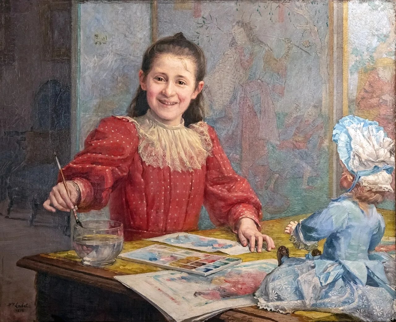 Porträt von Henri Loubat (1855–1926) – Gedenkseite