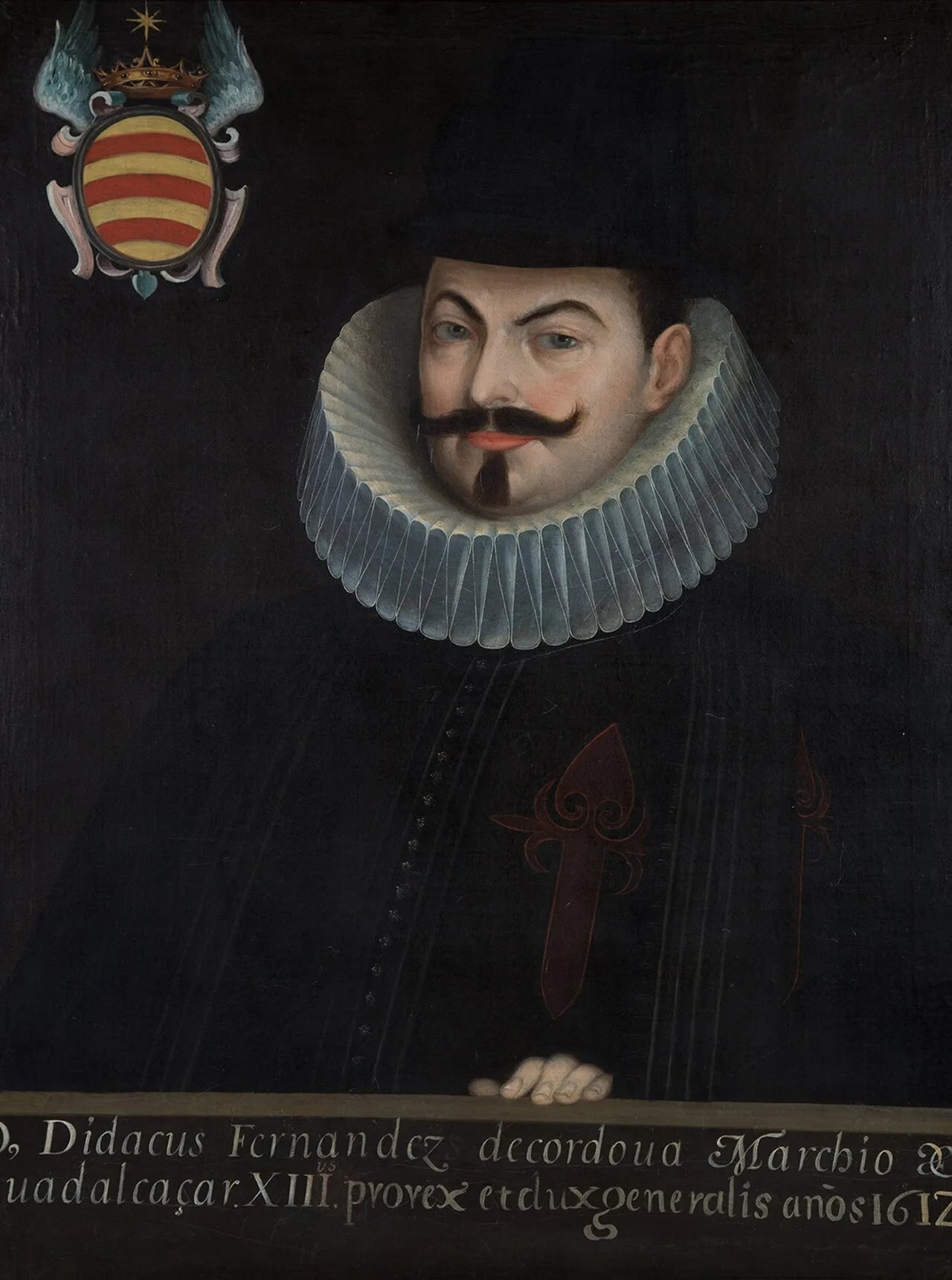 Porträt von Diego Fernández de Córdoba (1578–1630) – Gedenkseite