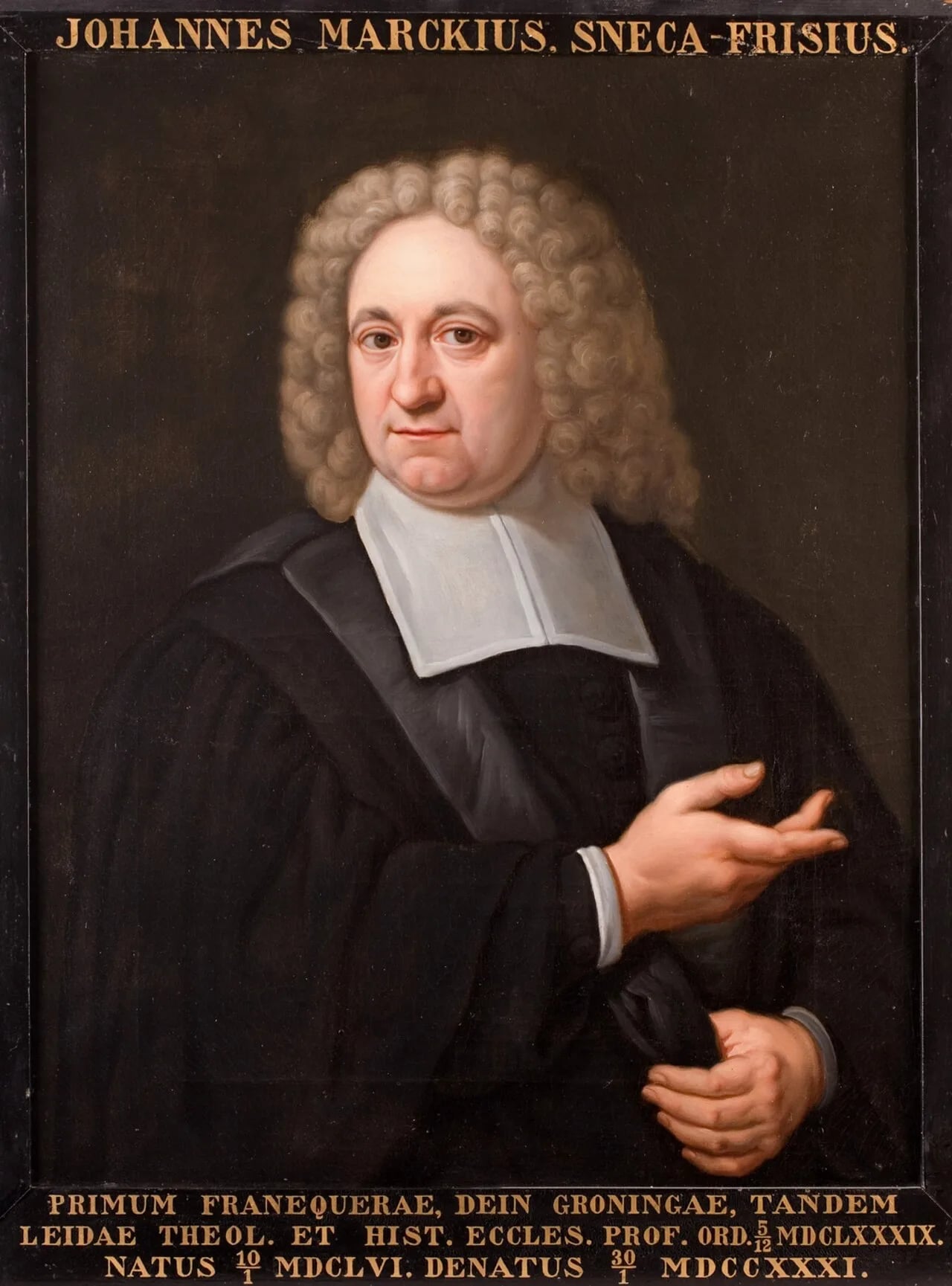 Portrait of Johannes à Marck (Marckius) (1656–1731) – memorial page