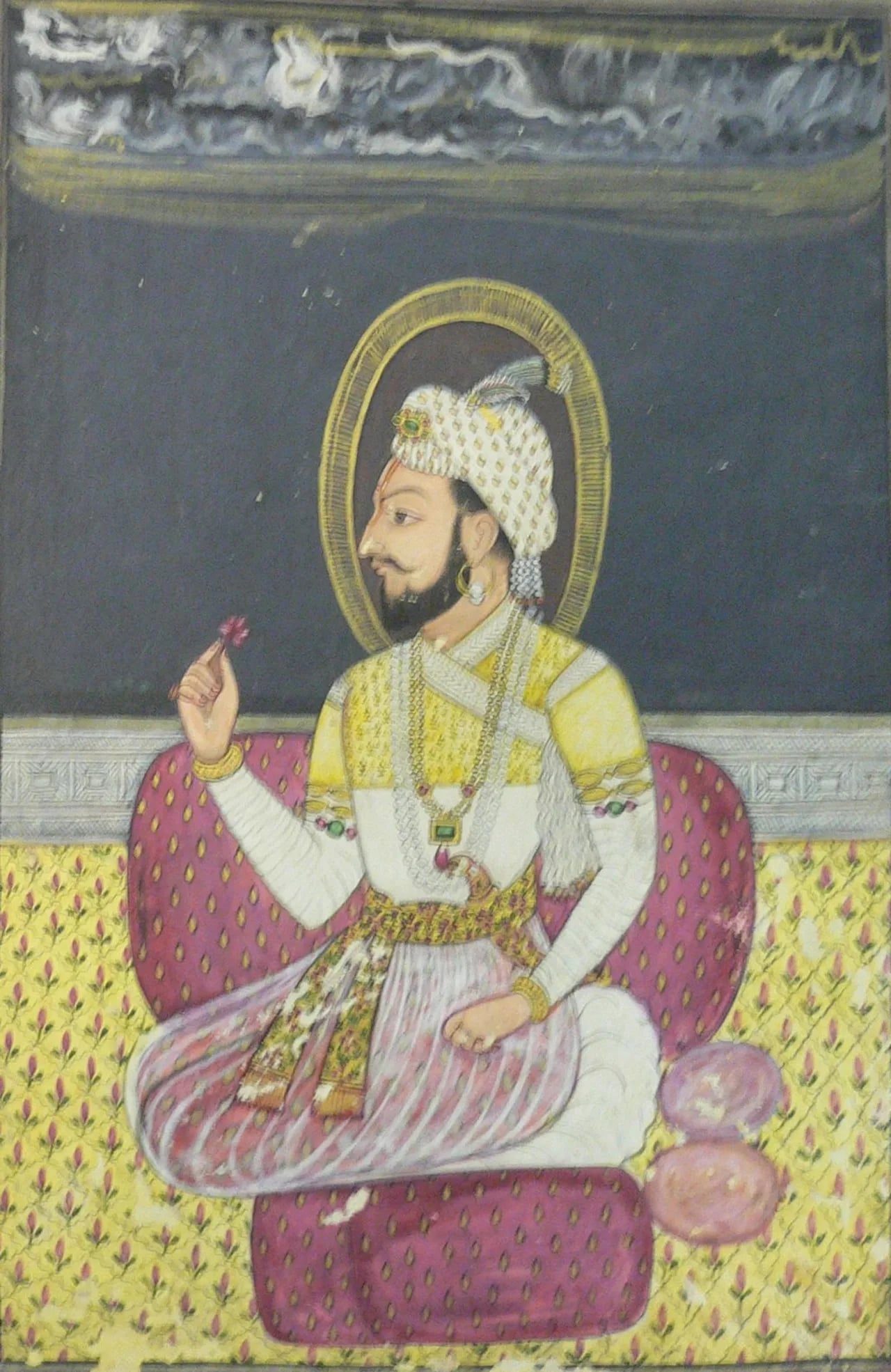 Porträt von Sambhaji (1657–1689) – Gedenkseite