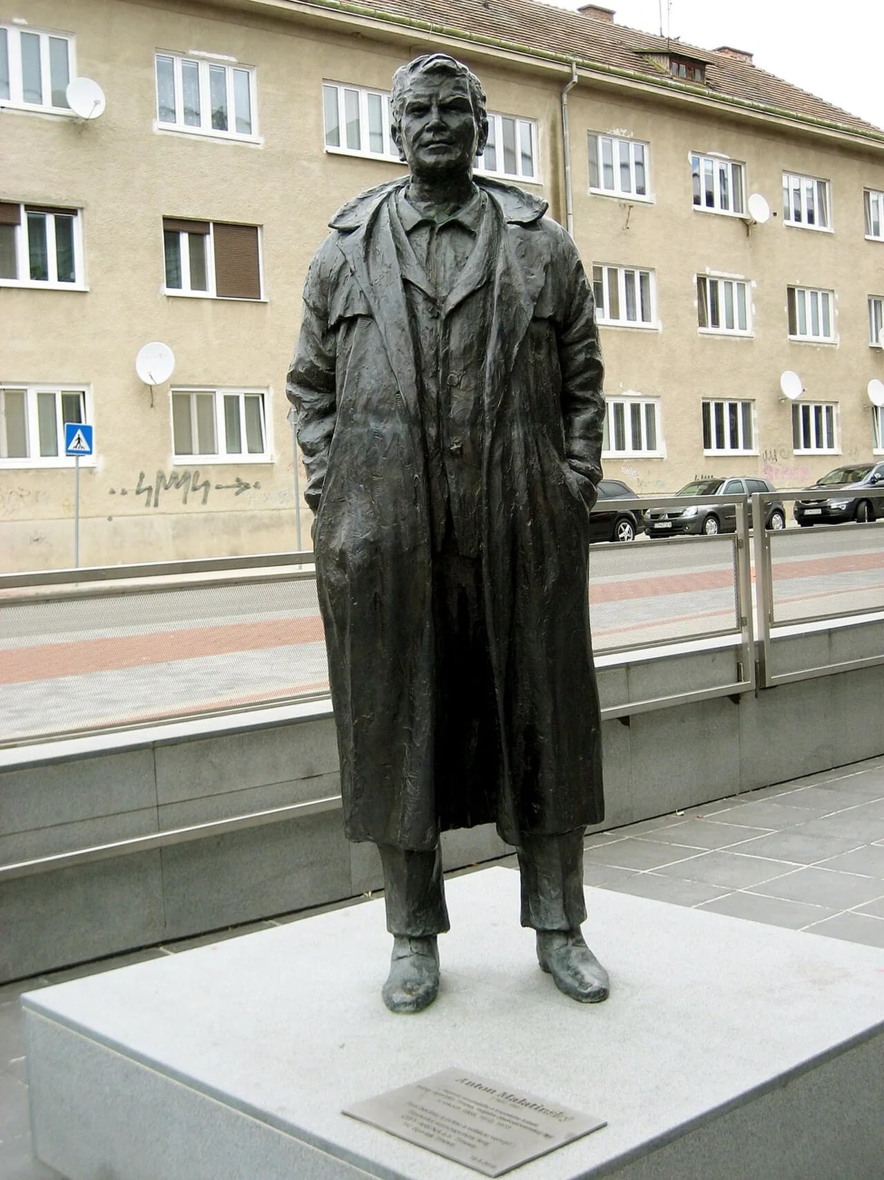 Porträt von Anton Malatinský (1920–1992) – Gedenkseite