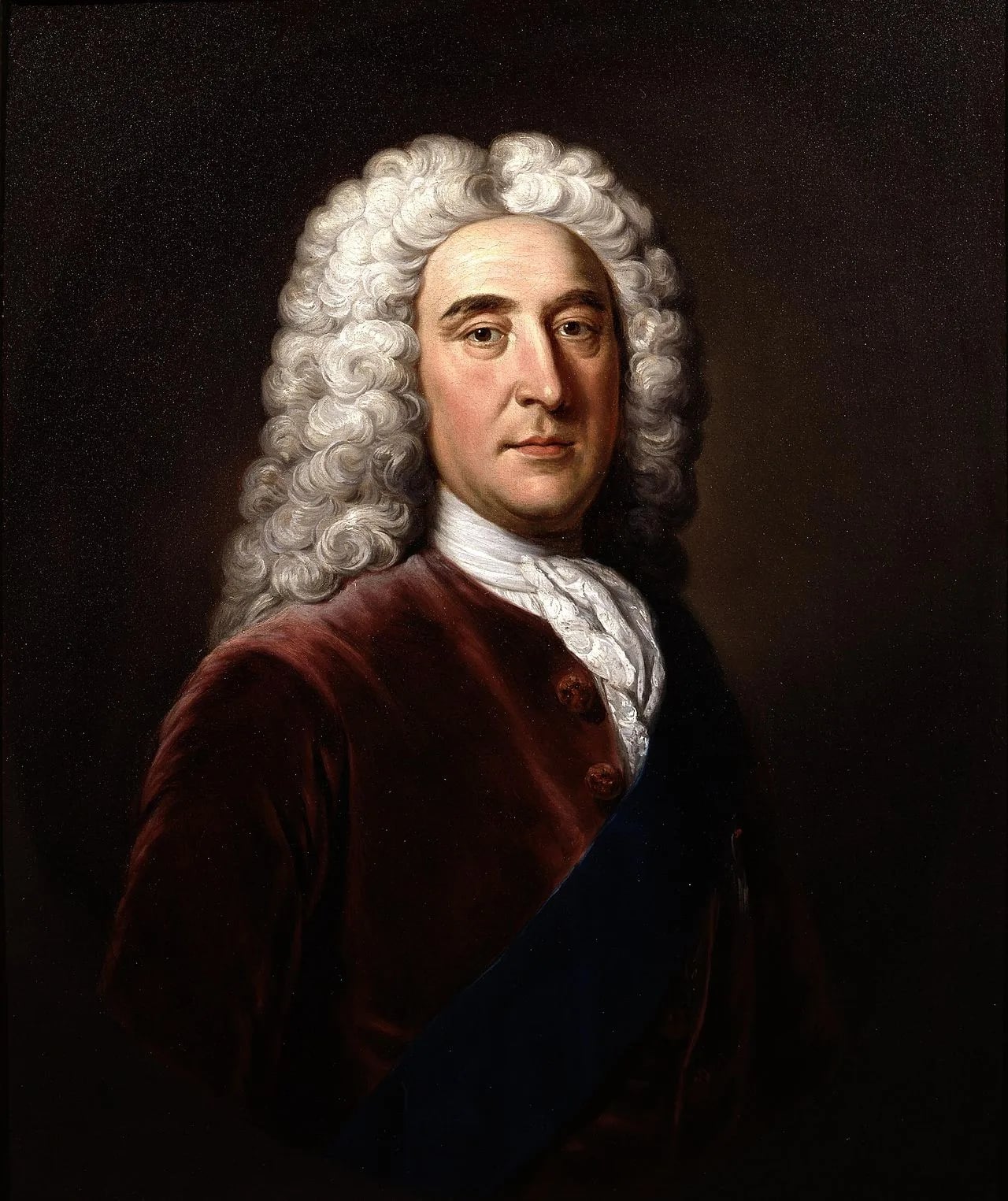 Porträt von Thomas Pelham-Holles, 1. Duke of Newcastle-upon-Tyne (1693–1768) – Gedenkseite