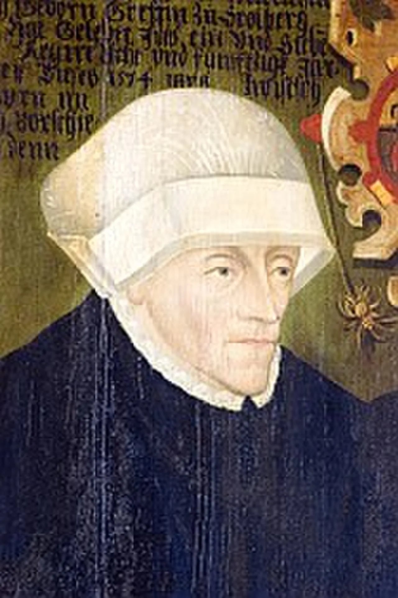 Porträt von Anna II. zu Stolberg (1504–1574) – Gedenkseite