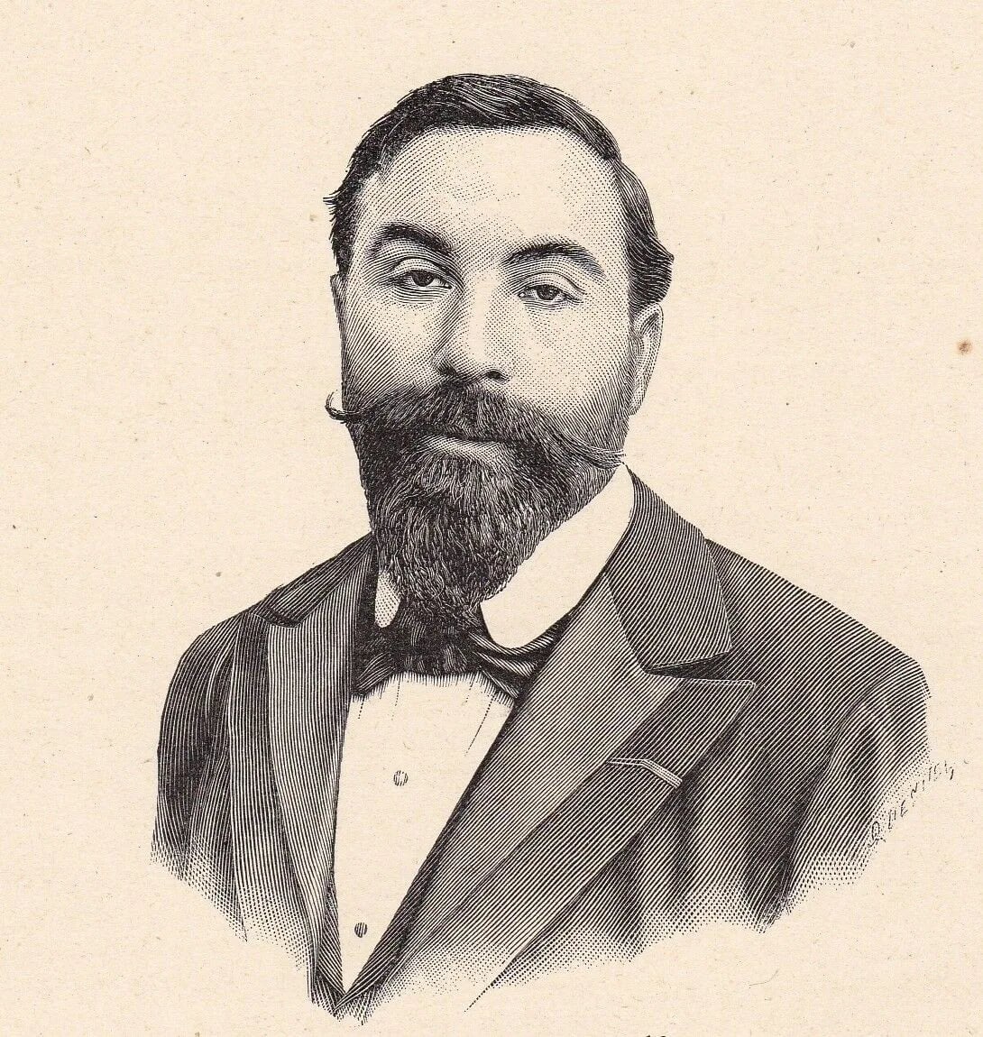 Porträt von Francois Leon Sicard (1862–1934) – Gedenkseite