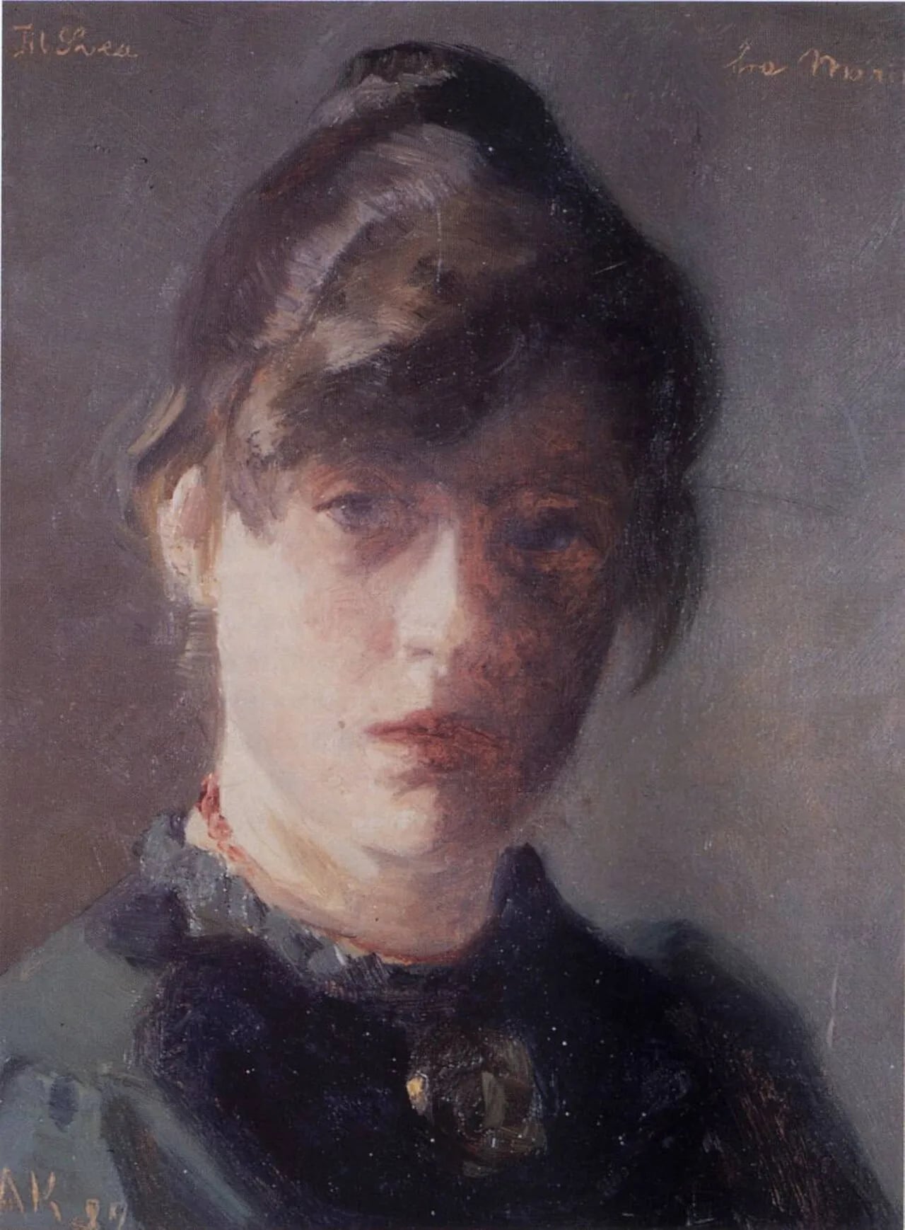 Porträt von Marie Krøyer (1867–1940) – Gedenkseite