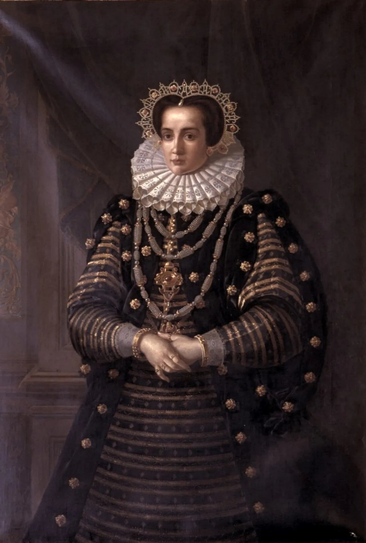 Porträt von Dorothea Maria von Anhalt (1574–1617) – Gedenkseite