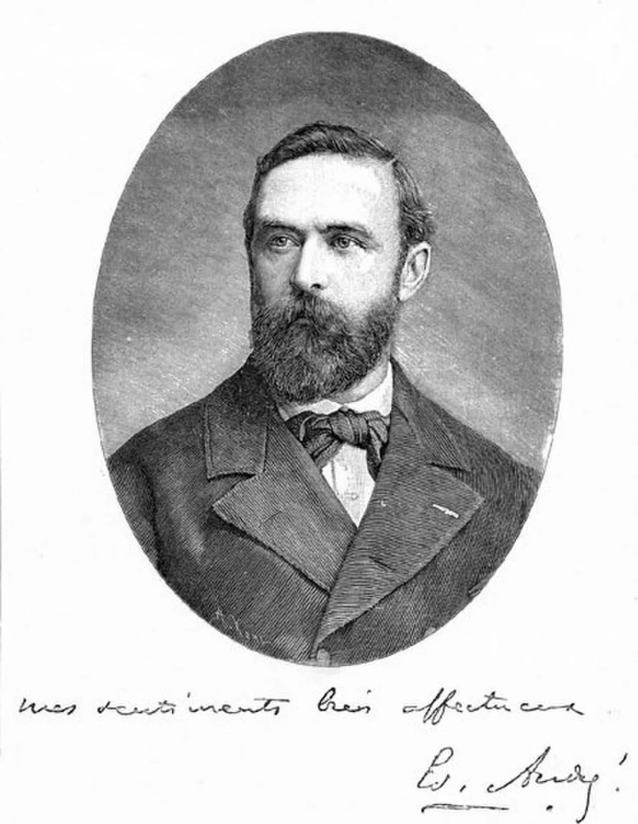 Portrait of Édouard François André (1840–1911) – memorial page
