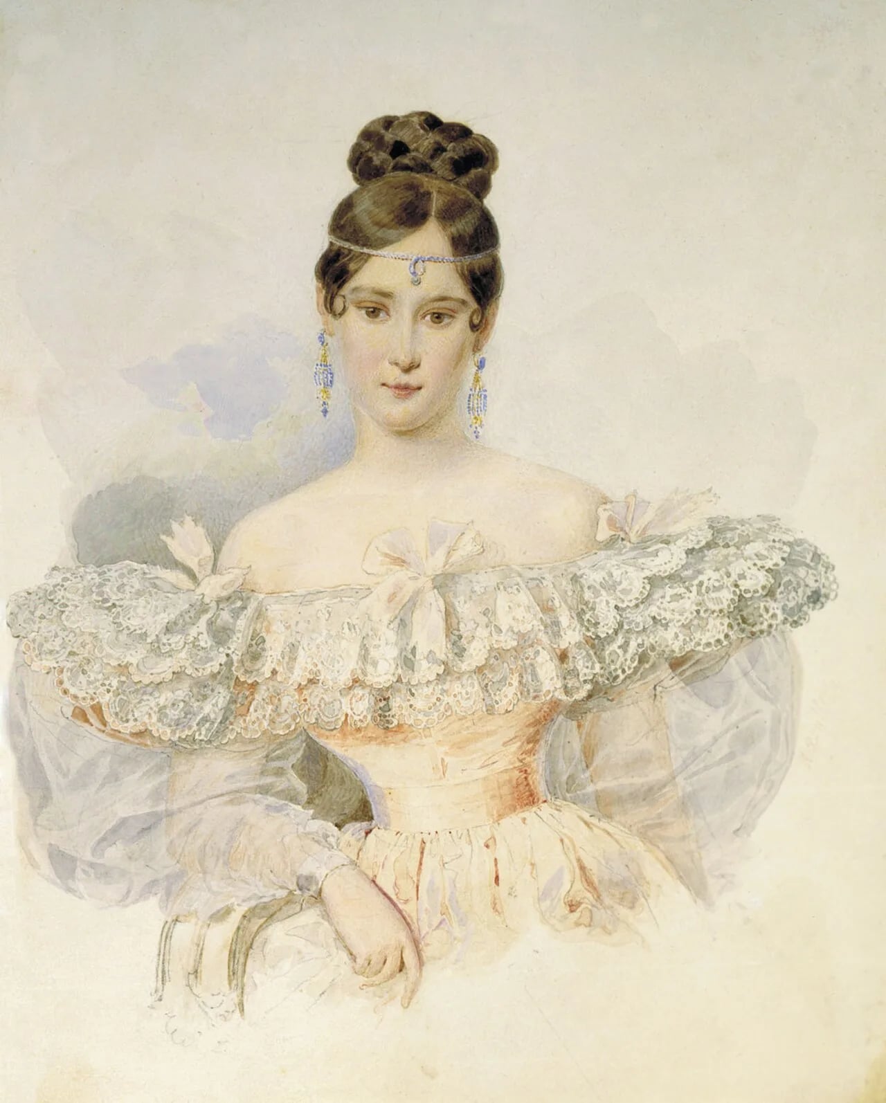 Portrait of Natalja Nikolajewna Puschkina-Lanskaja (1812–1863) – memorial page
