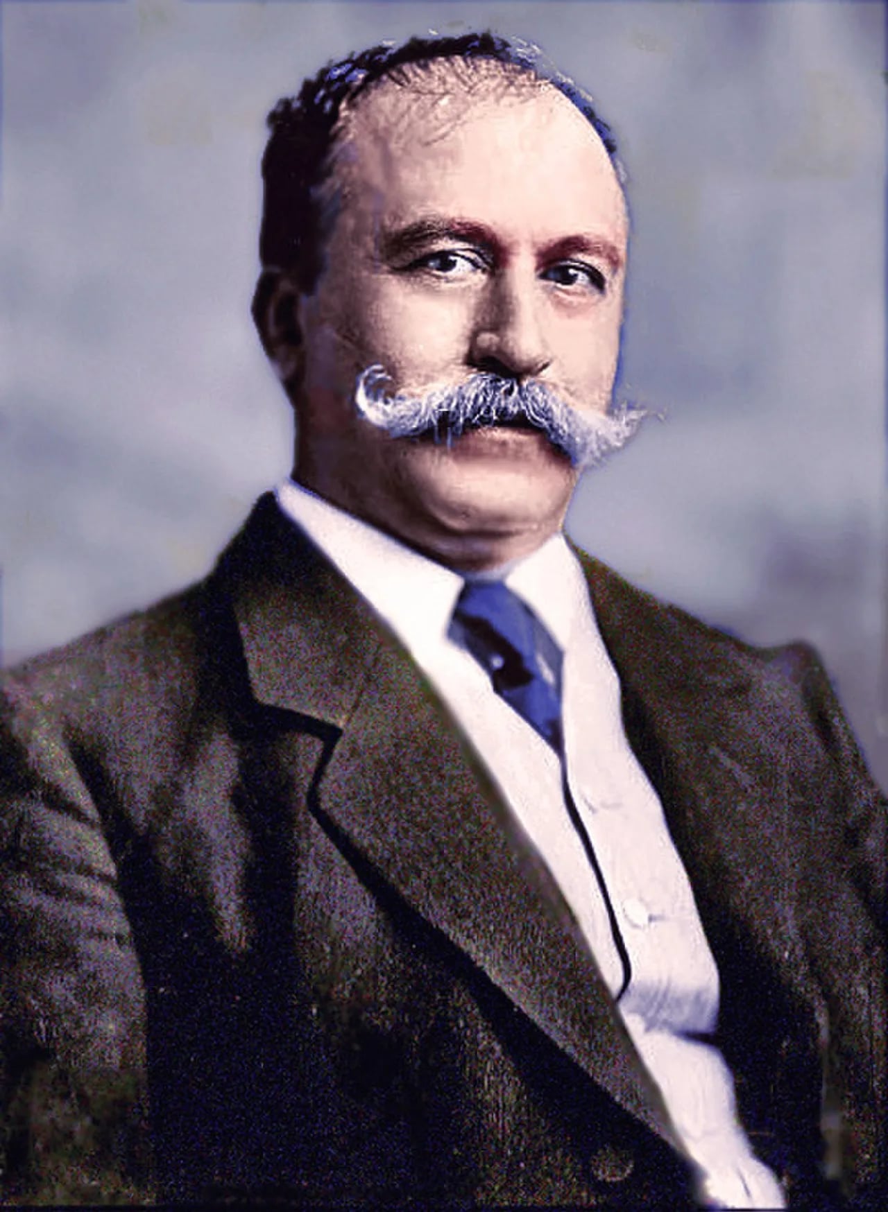 Porträt von Pedro Nel Ospina (1858–1927) – Gedenkseite