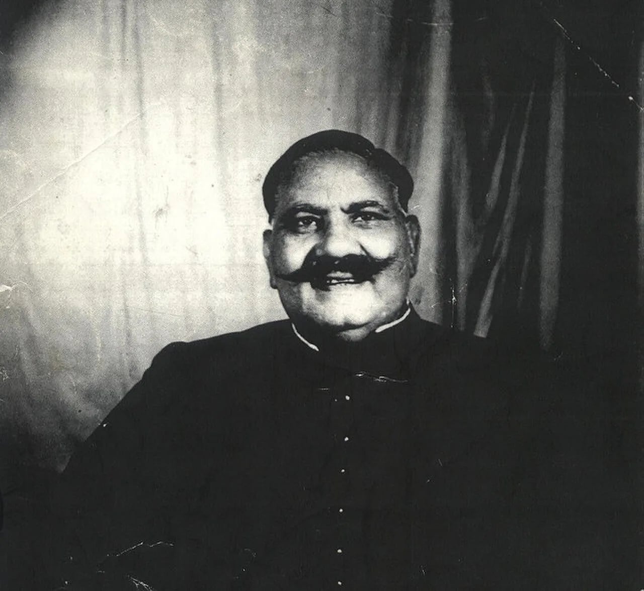 Portrait of Bade Ghulam Ali Khan (1902–1968) – memorial page