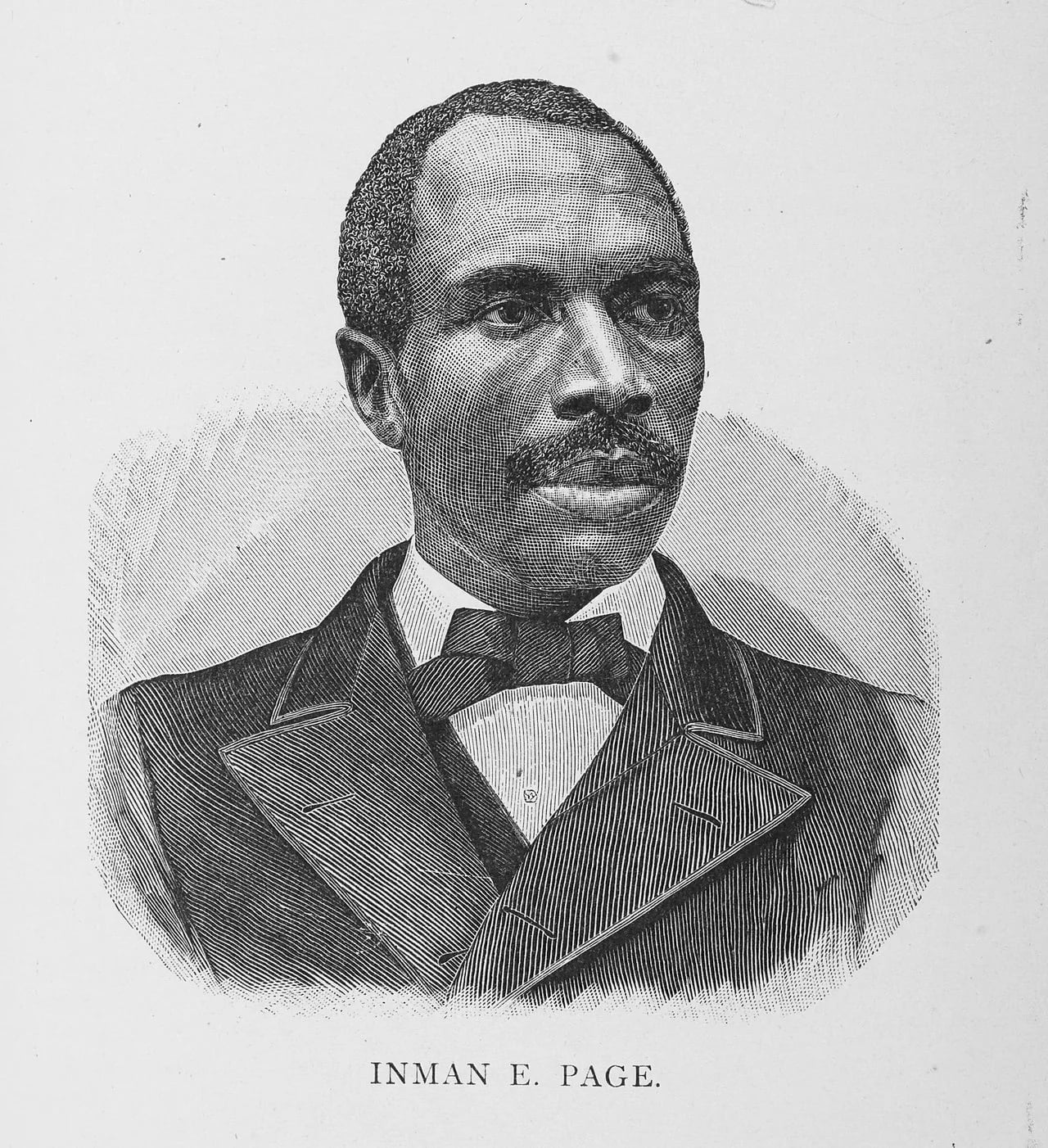 Porträt von Inman E. Page (1853–1935) – Gedenkseite