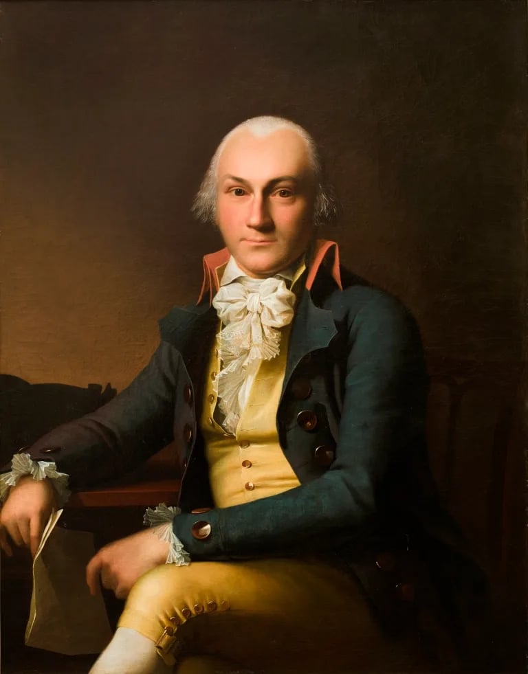 Portrait of Adam Levin Søbøtker (1753–1823) – memorial page