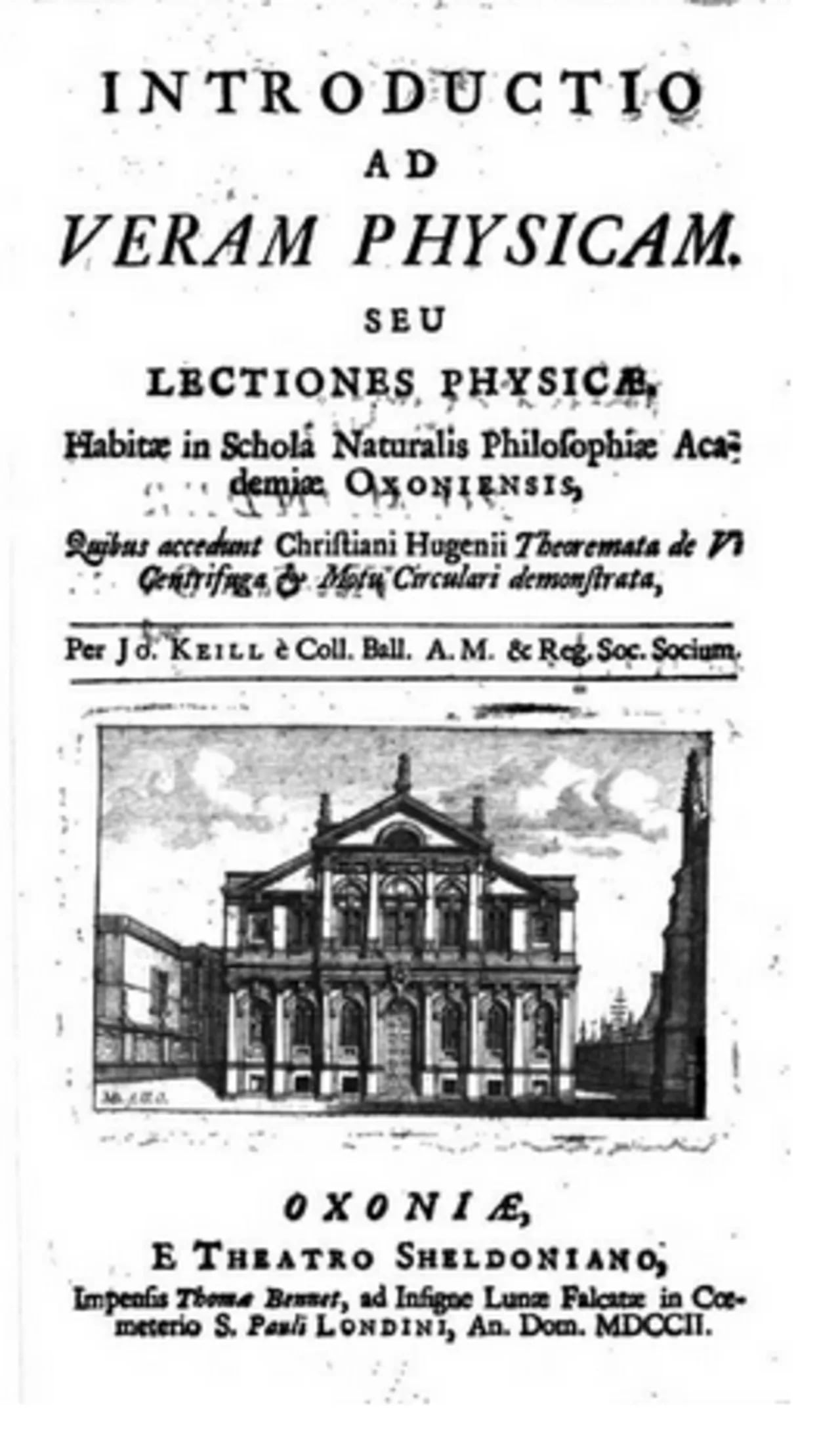 Portrait of John Keill (1671–1721) – memorial page