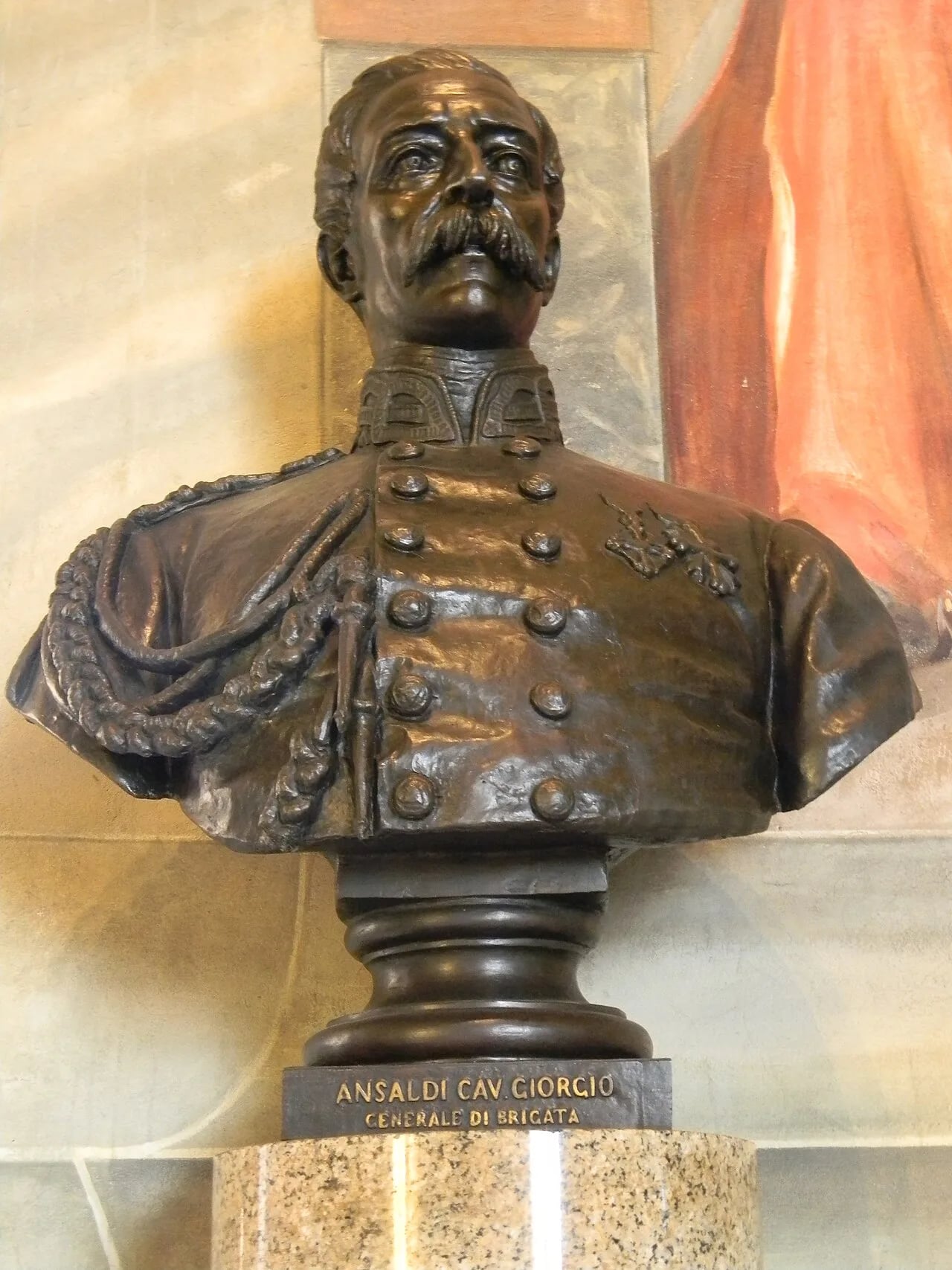 Portrait of Giorgio Ansaldi (1795–1855) – memorial page