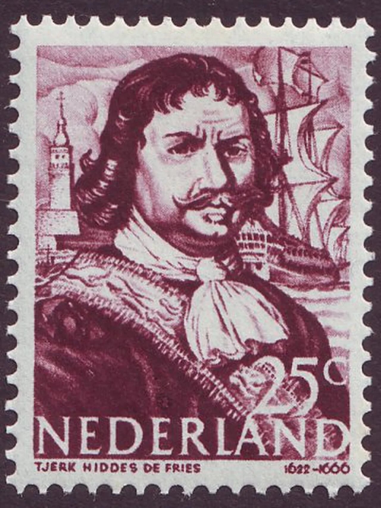 Porträt von Tjerk Hiddes de Vries (1622–1666) – Gedenkseite