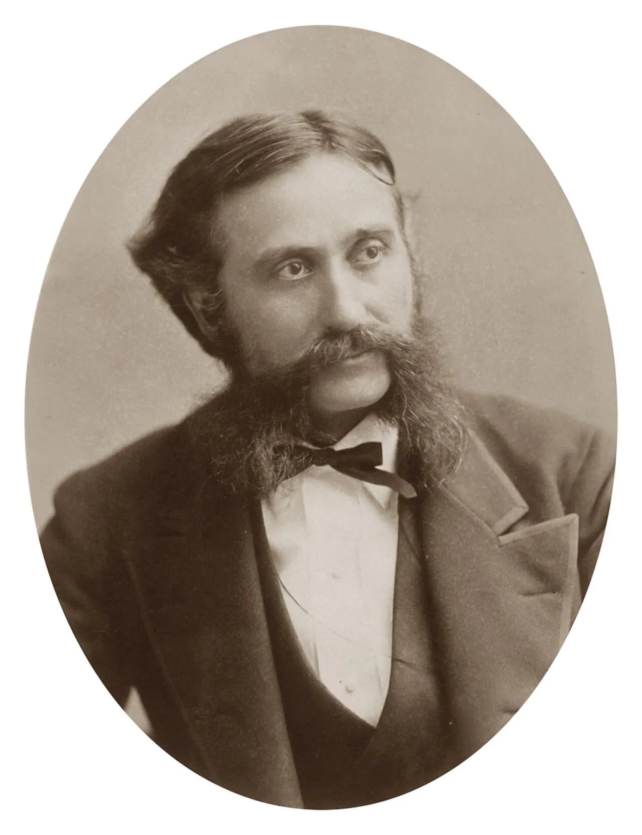 Porträt von Hubert Howe Bancroft (1832–1918) – Gedenkseite