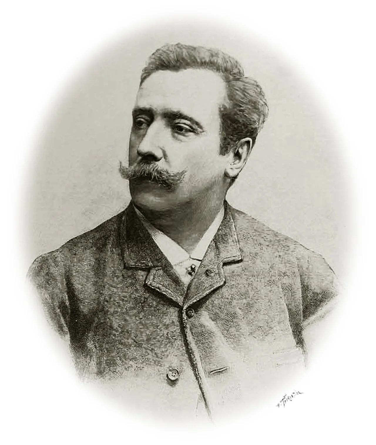 Porträt von Émile Bayard (1837–1891) – Gedenkseite