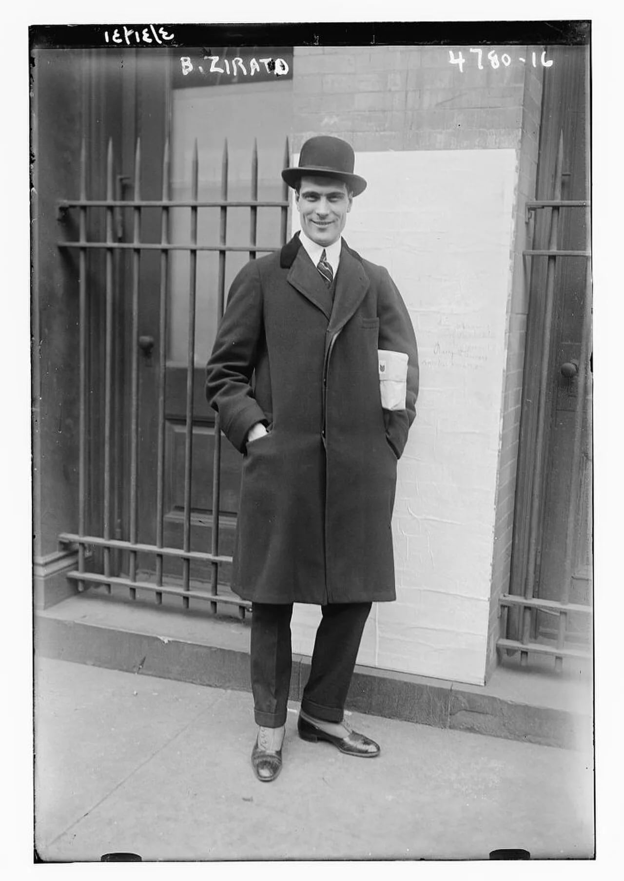 Porträt von Bruno Zirato (1884–1972) – Gedenkseite