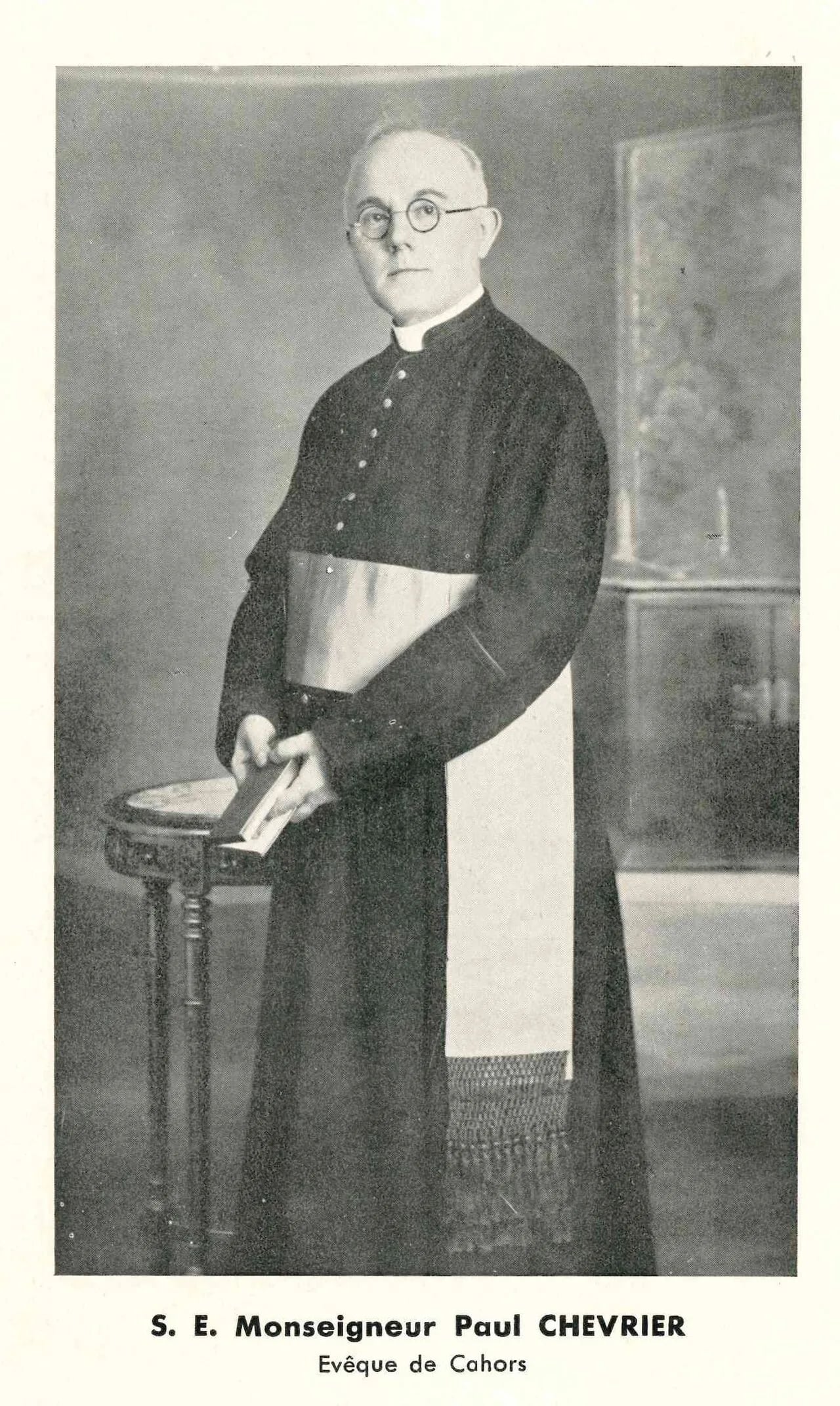 Porträt von Paul Chevrier (1886–1968) – Gedenkseite